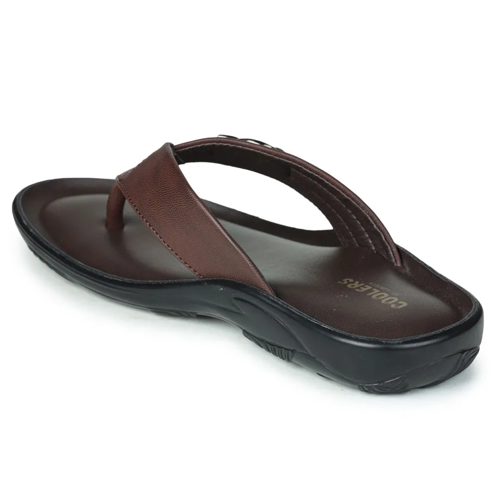 Chaussons décontractés Coolers (Marron) pour hommes LFL-04 par Liberty