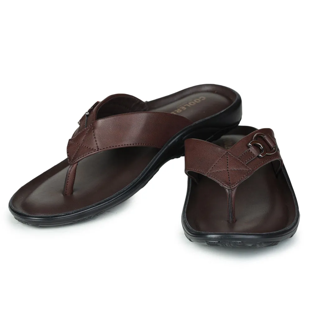 Chaussons décontractés Coolers (Marron) pour hommes LFL-04 par Liberty