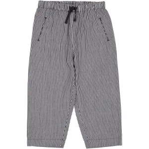 COPENHAGEN COLORS Navy Stripe Striped Yarndyed Pants Copenhagen Colors