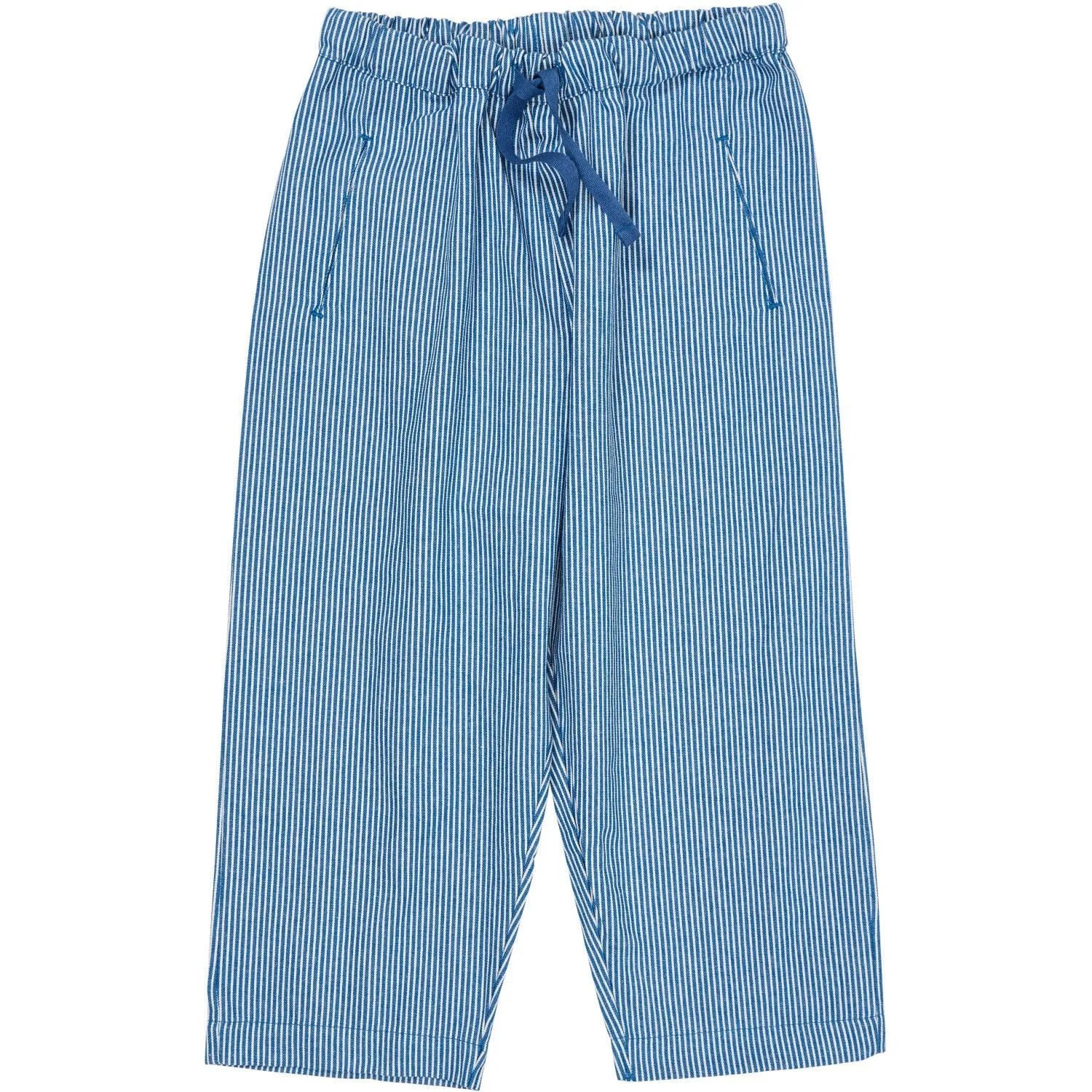 Pantalon à Rayures Bleu Vif Copenhagen Colors