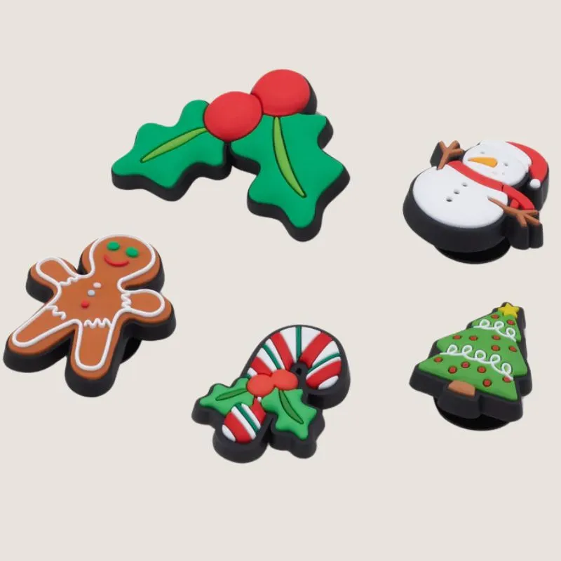 Crocs Iconic Christmas Pack de 5 Chaussures avec Charmes Jibbitz_Crocs