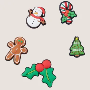 Crocs Iconic Christmas 5 Pack Jibbitz Charms Shoes_Crocs