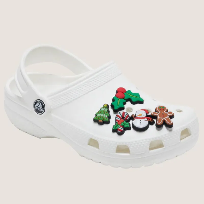 Crocs Iconic Christmas Pack de 5 Chaussures avec Charmes Jibbitz_Crocs