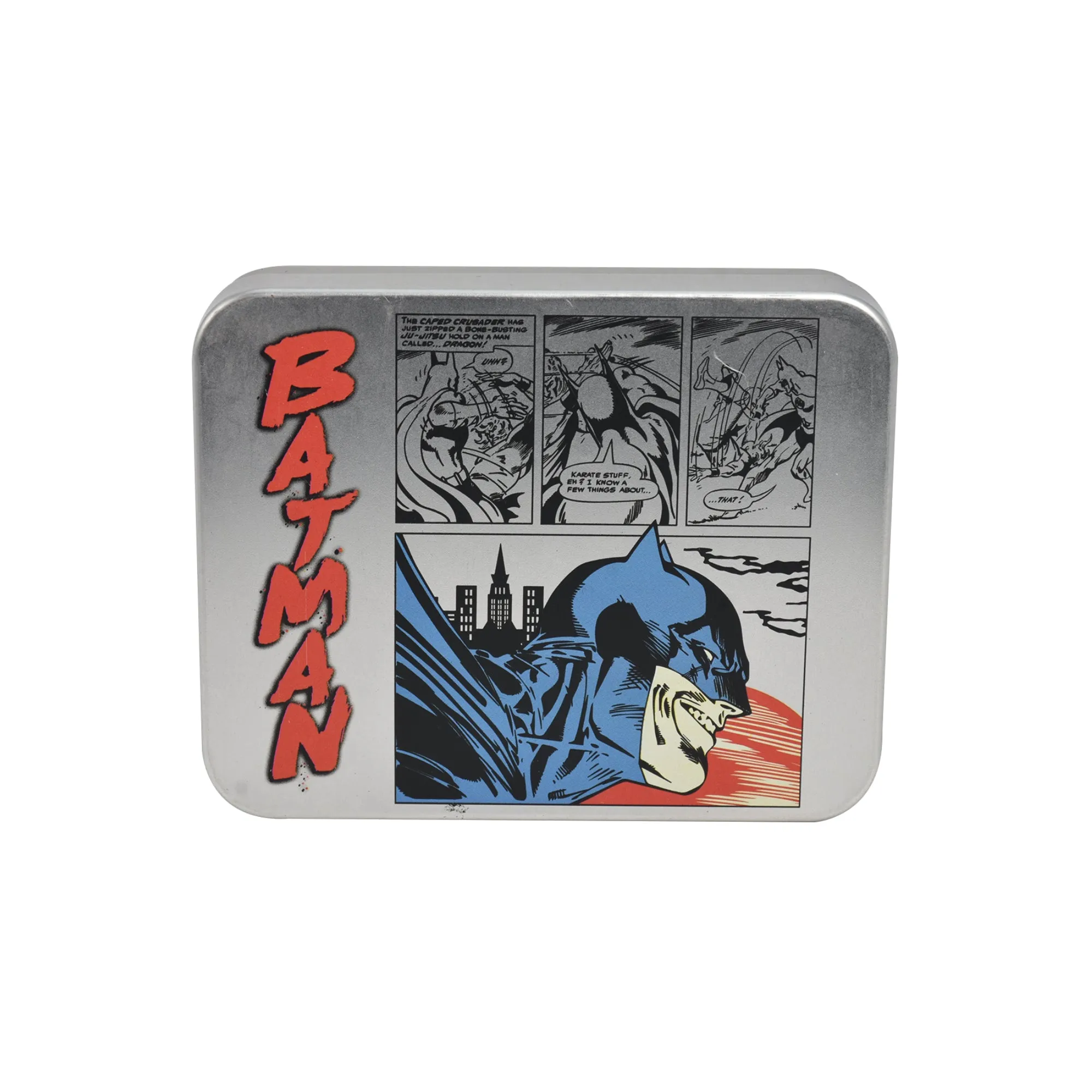Portefeuille Batman DC Comics à rabat avec impression de visage, dans un étui décoratif en métal, Chaussures Multi ecco