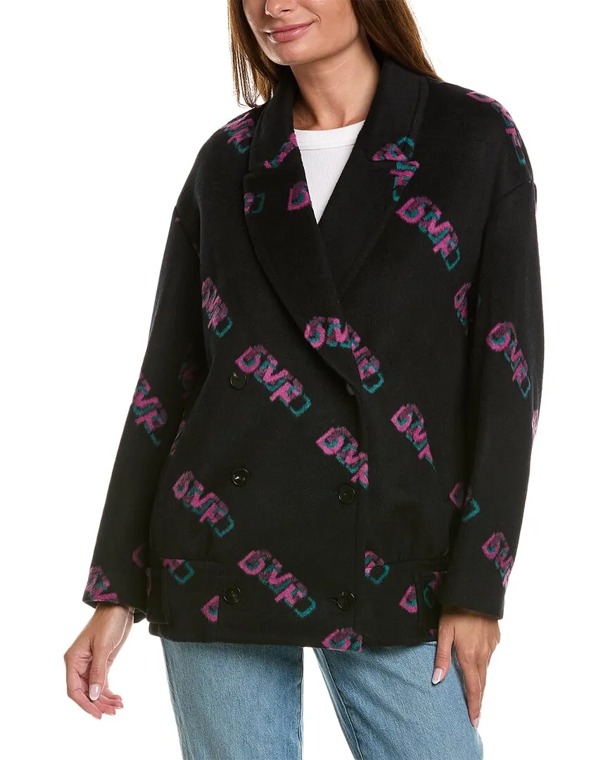 Manteau en laine mélangée Bellamira de Diane von Furstenberg