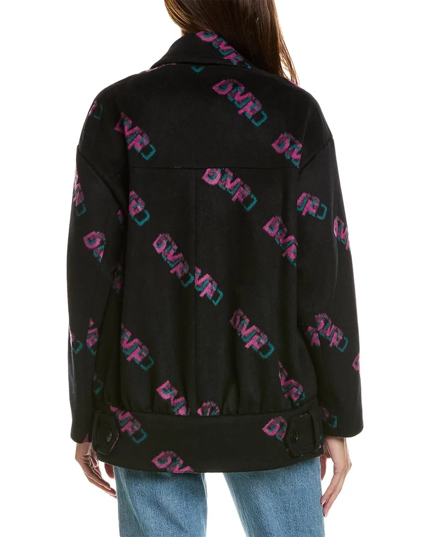 Manteau en laine mélangée Bellamira de Diane von Furstenberg
