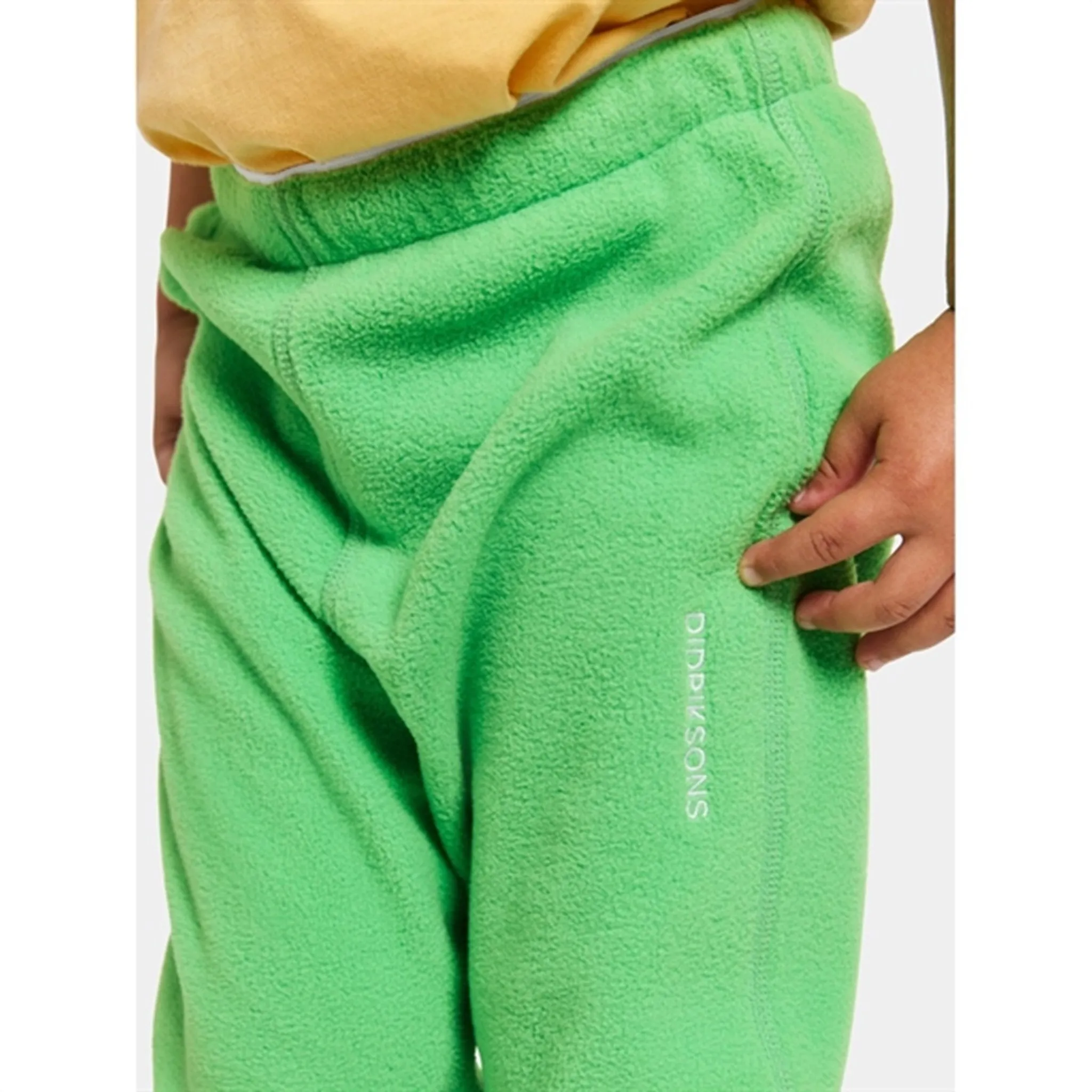 Didriksons Pantalon en polaire vert grenouille Monte Kids Didriksons