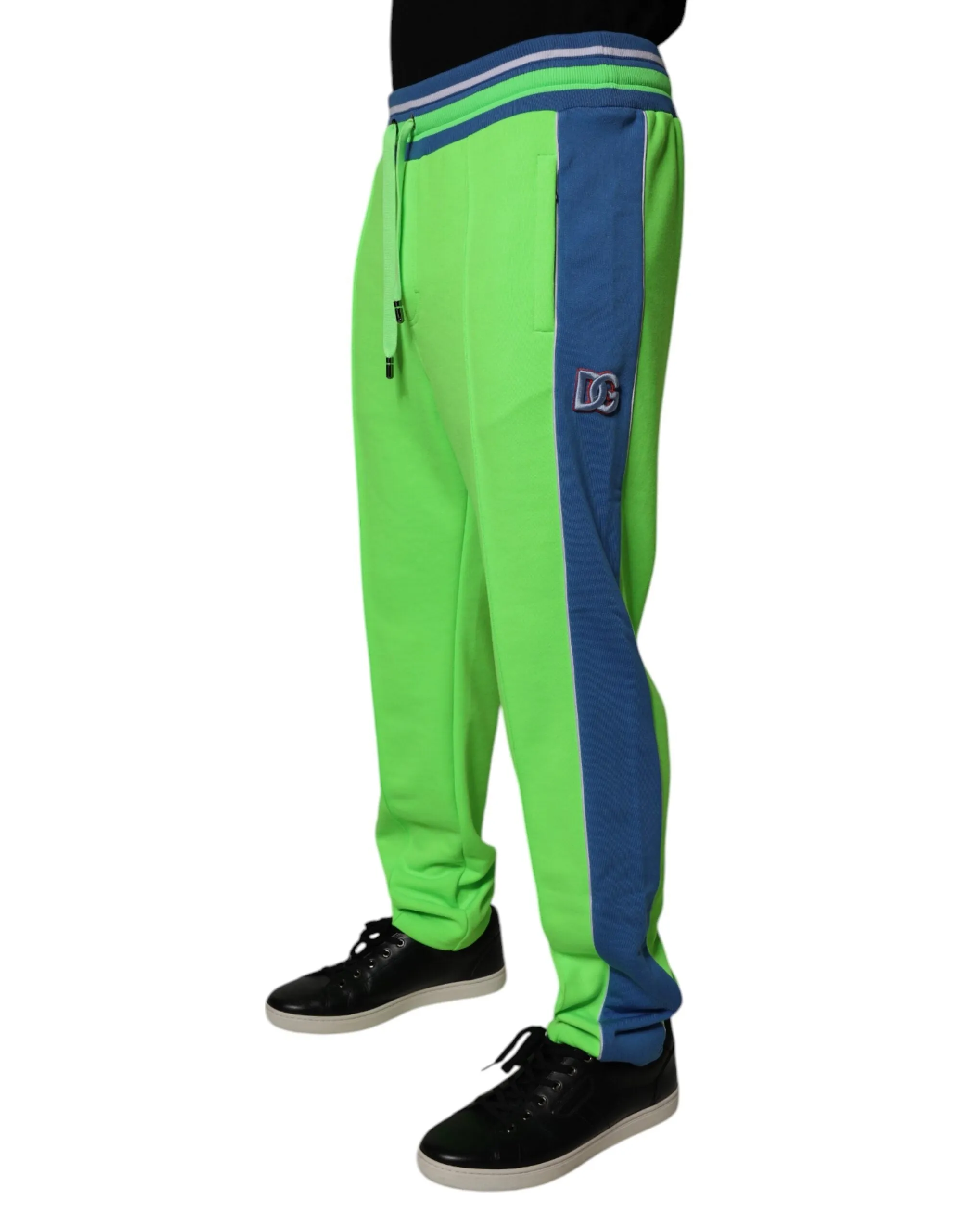 Pantalon de jogging bleu Dolce & Gabbana pour hommes