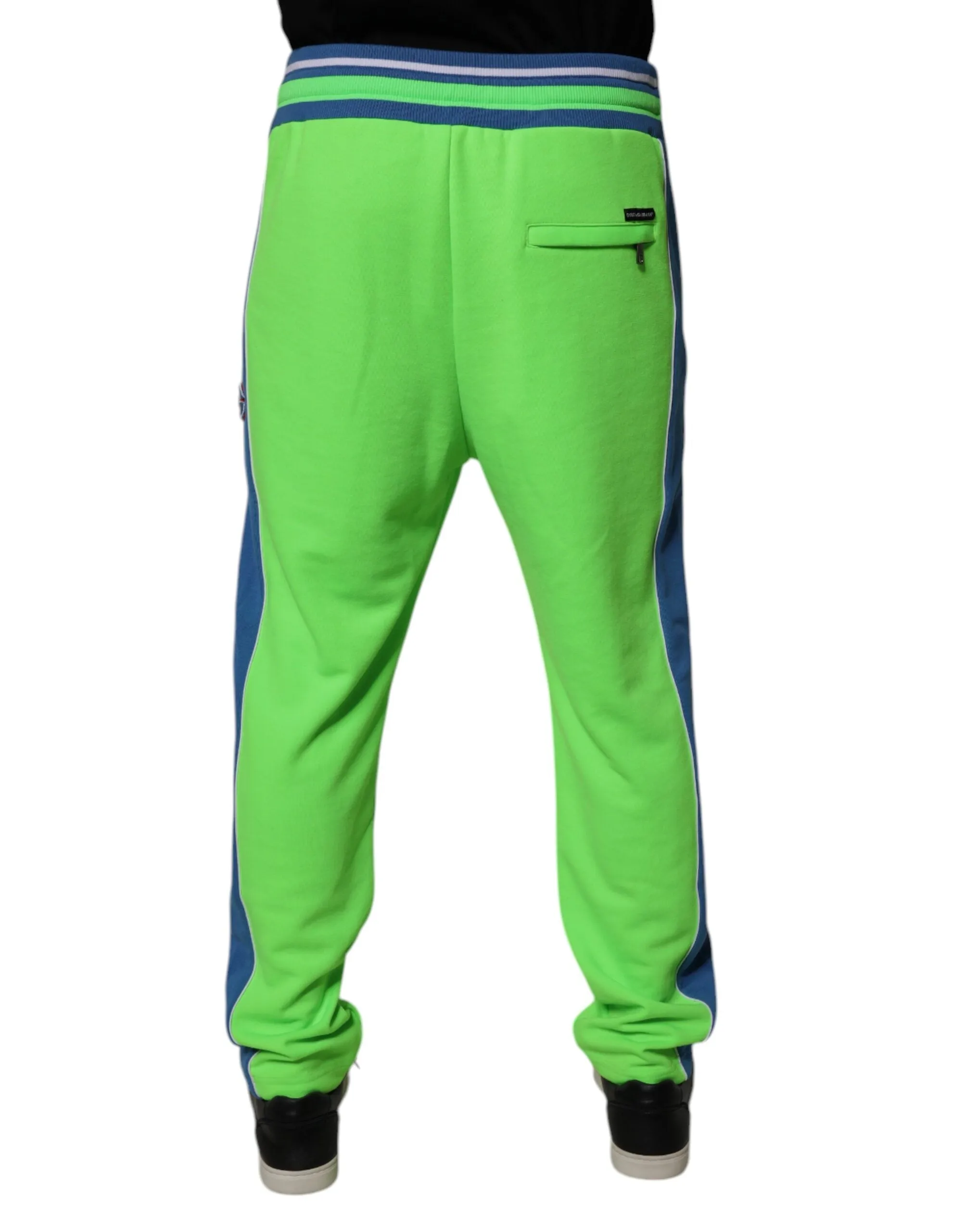 Pantalon de jogging bleu Dolce & Gabbana pour hommes