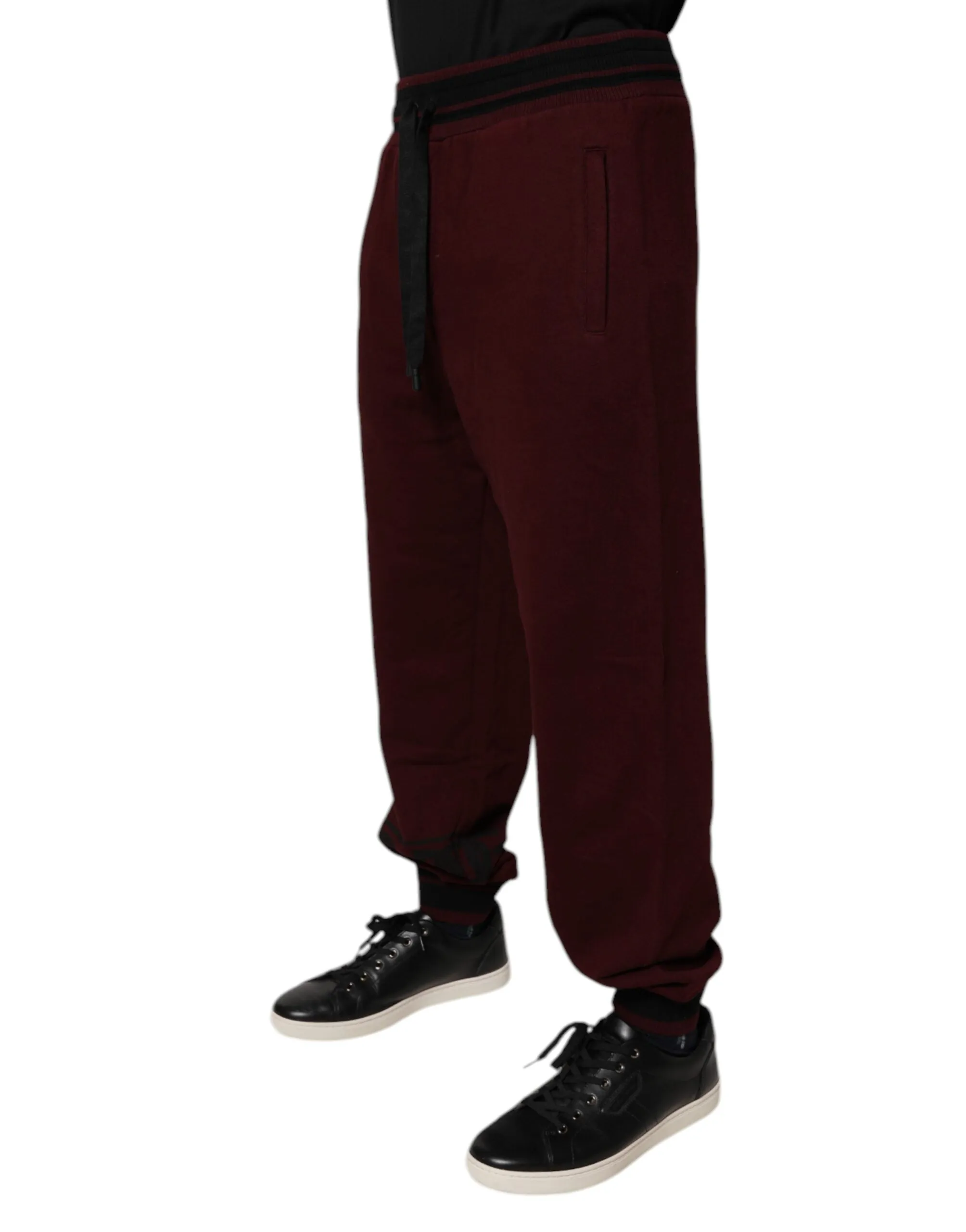 Dolce & Gabbana Pantalon de jogging en coton pour homme (Pré-possédé)