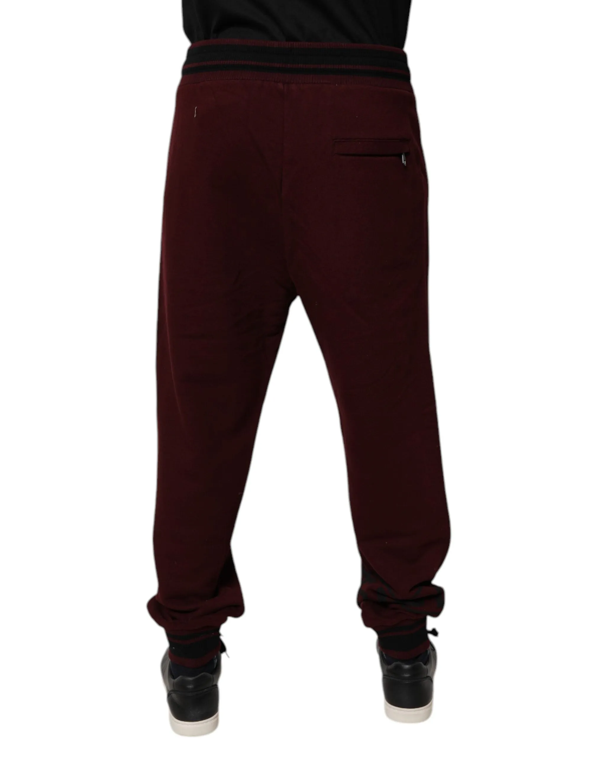 Dolce & Gabbana Pantalon de jogging en coton pour homme (Pré-possédé)