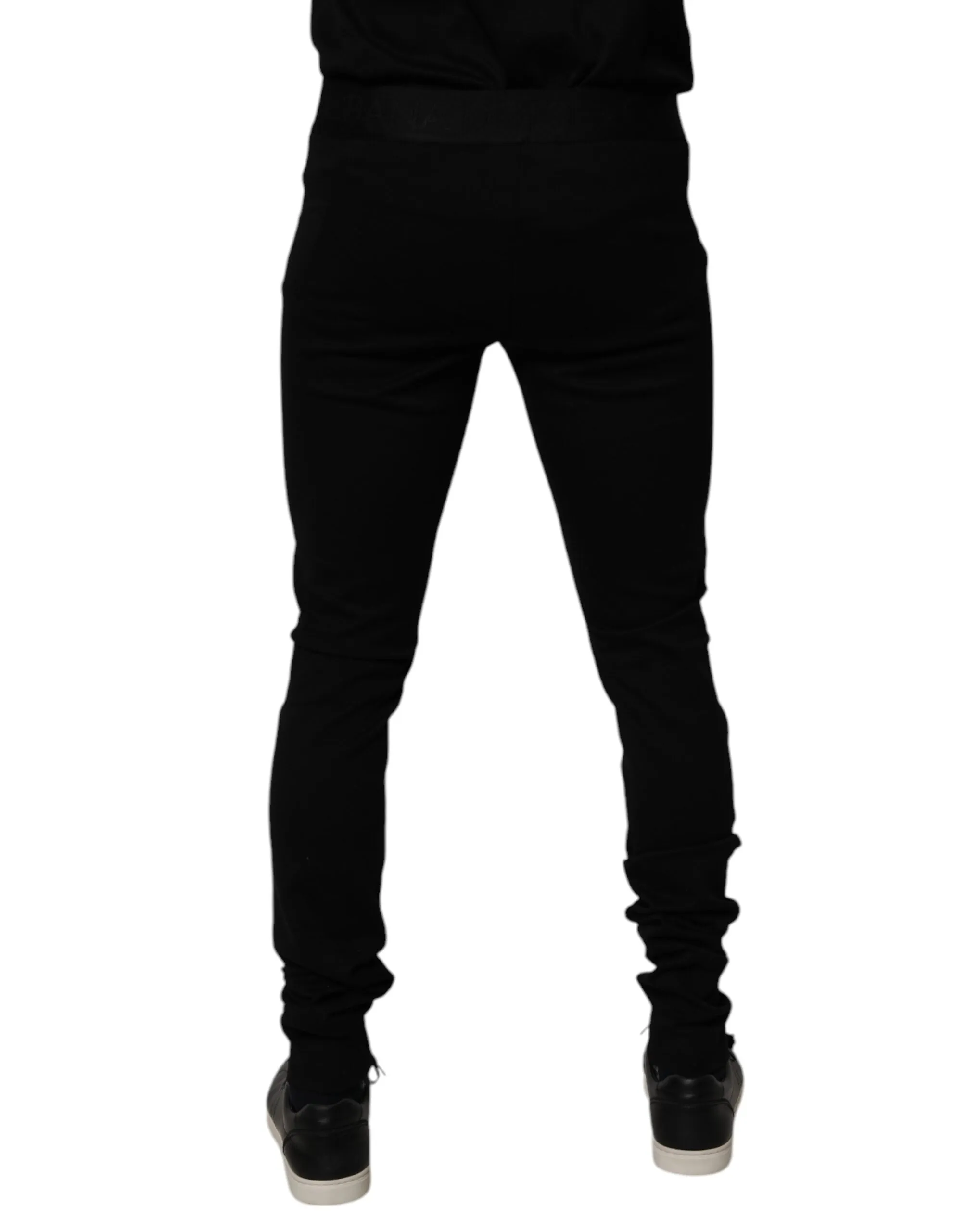 Dolce & Gabbana Pantalon de jogging en coton pour homme (Pré-possédé)