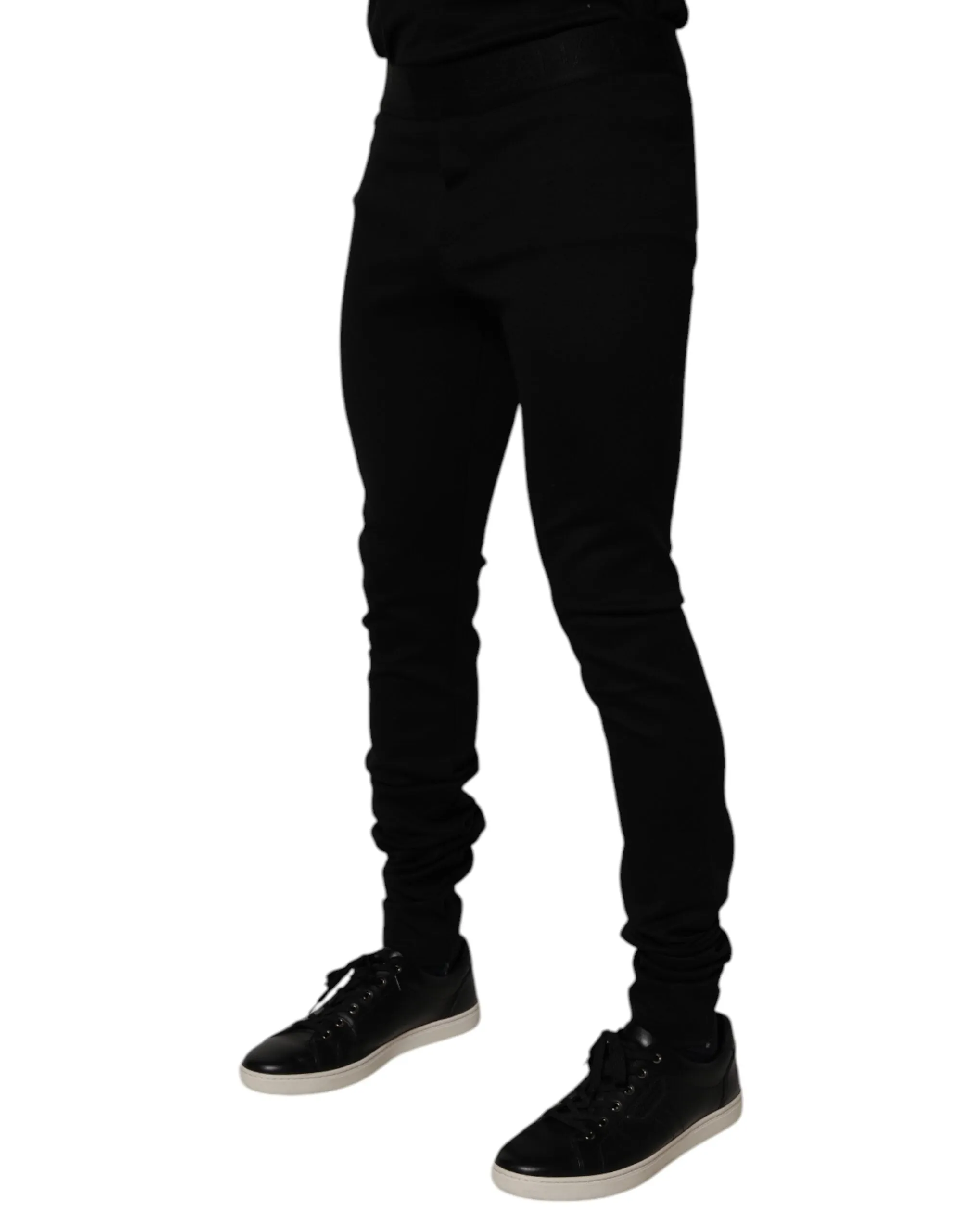 Dolce & Gabbana Pantalon de jogging en coton pour homme (Pré-possédé)
