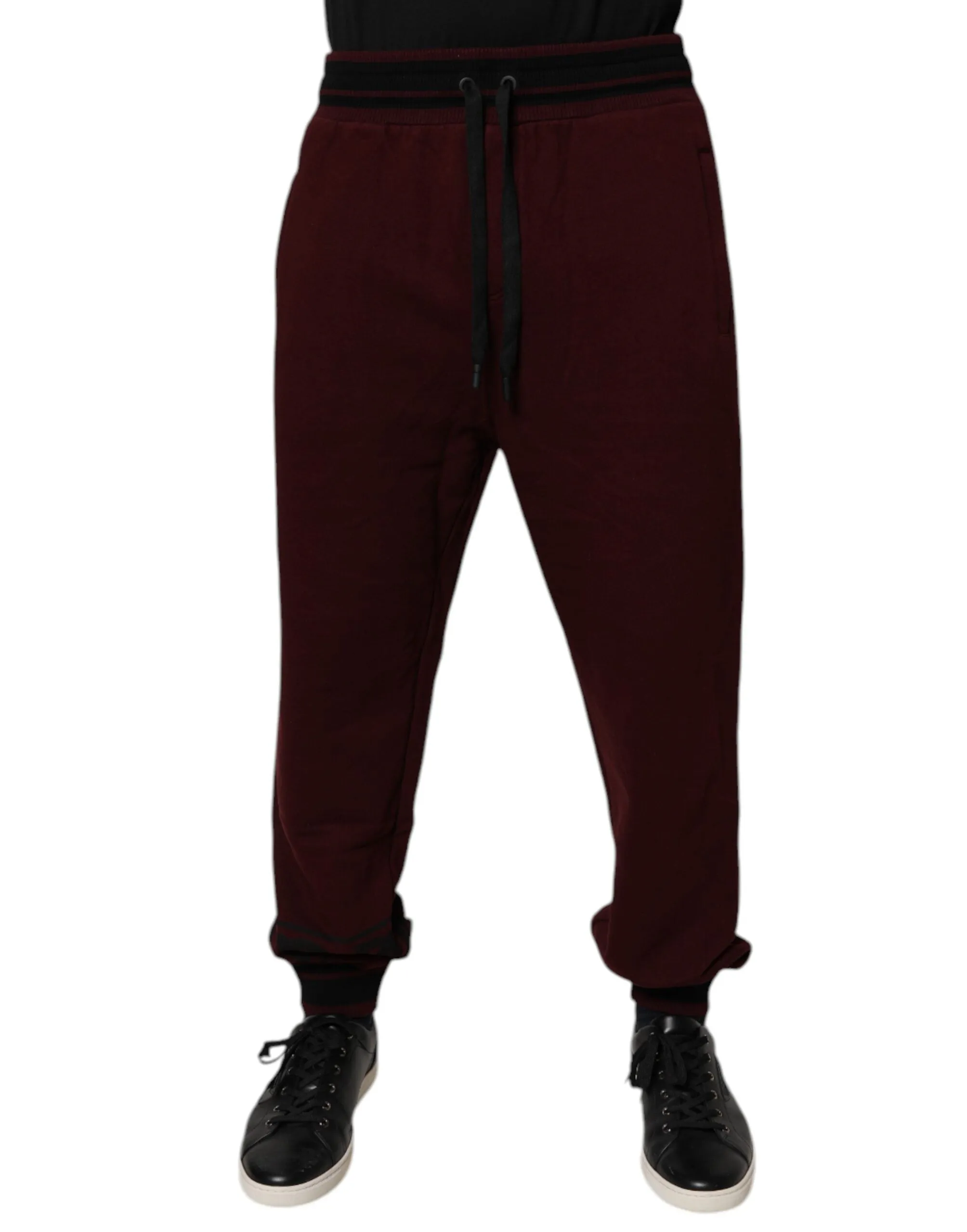 Dolce & Gabbana Pantalon de jogging en coton pour homme (Pré-possédé)