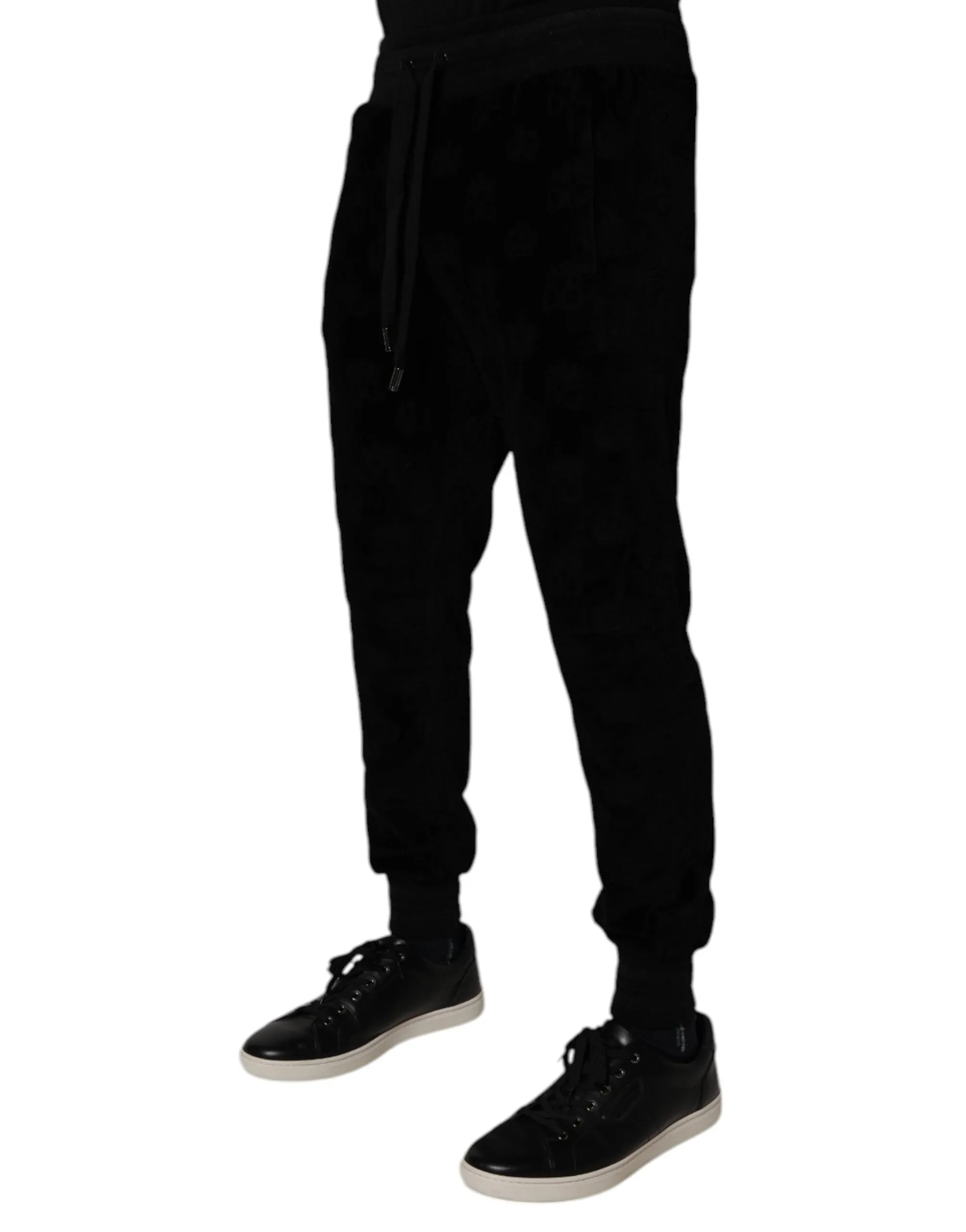 Pantalon de jogging en coton pour hommes Dolce & Gabbana