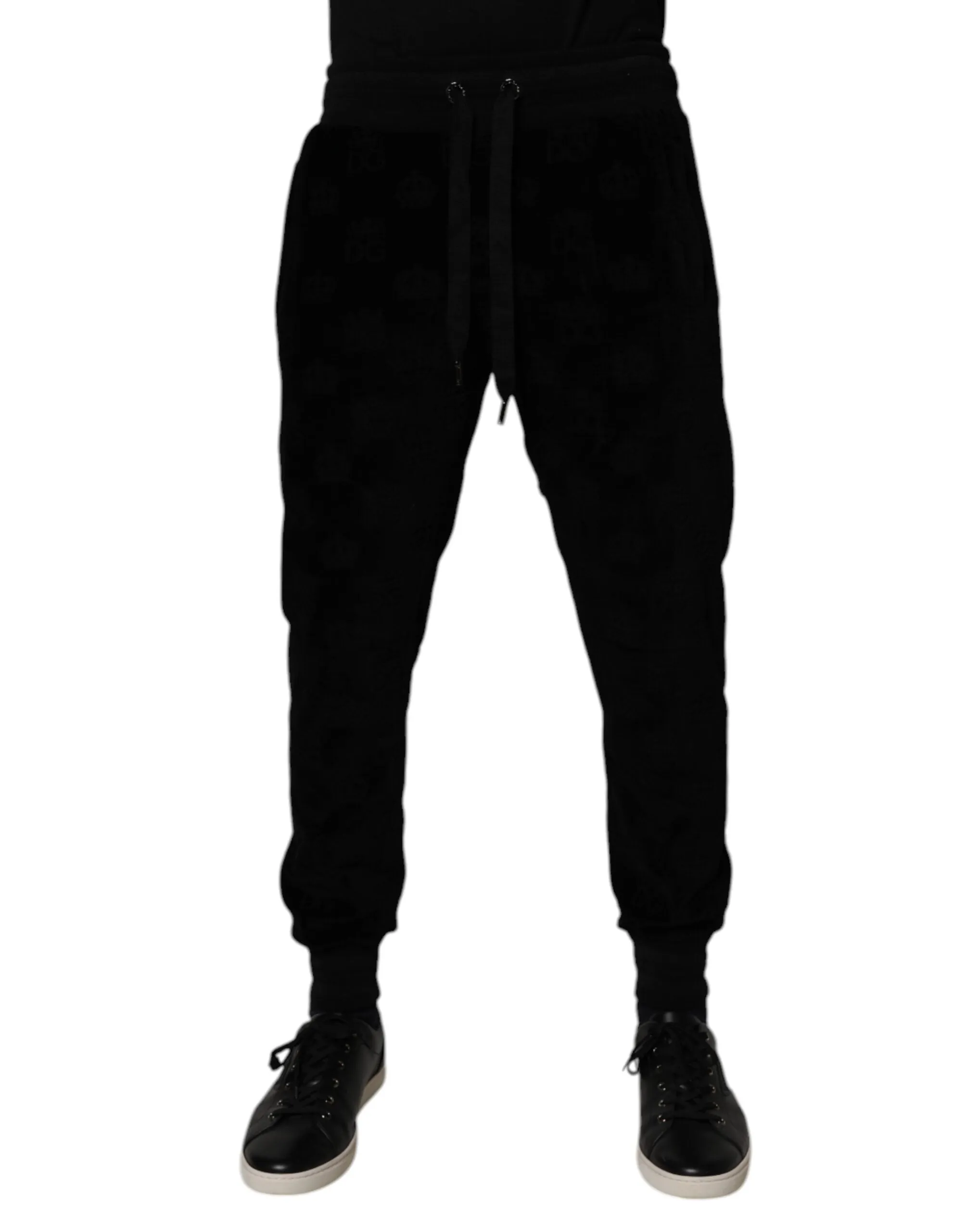 Pantalon de jogging en coton pour hommes Dolce & Gabbana