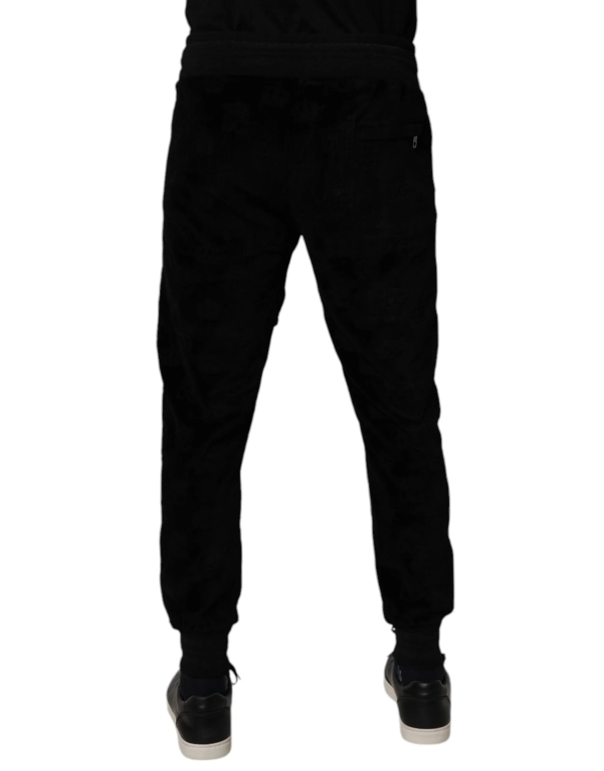 Pantalon de jogging en coton pour hommes Dolce & Gabbana