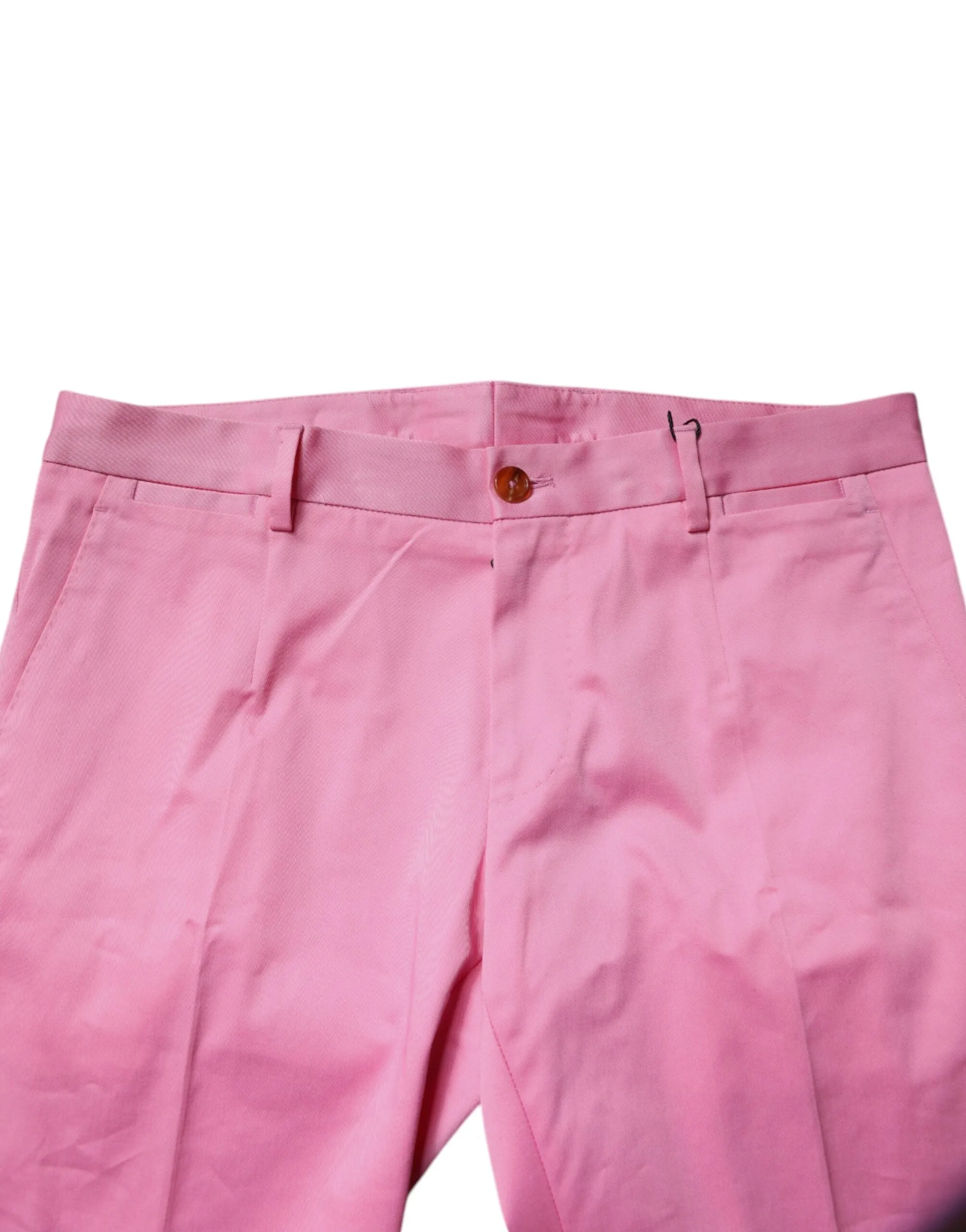 Pantalon habillé pour homme ajusté en coton Dolce & Gabbana