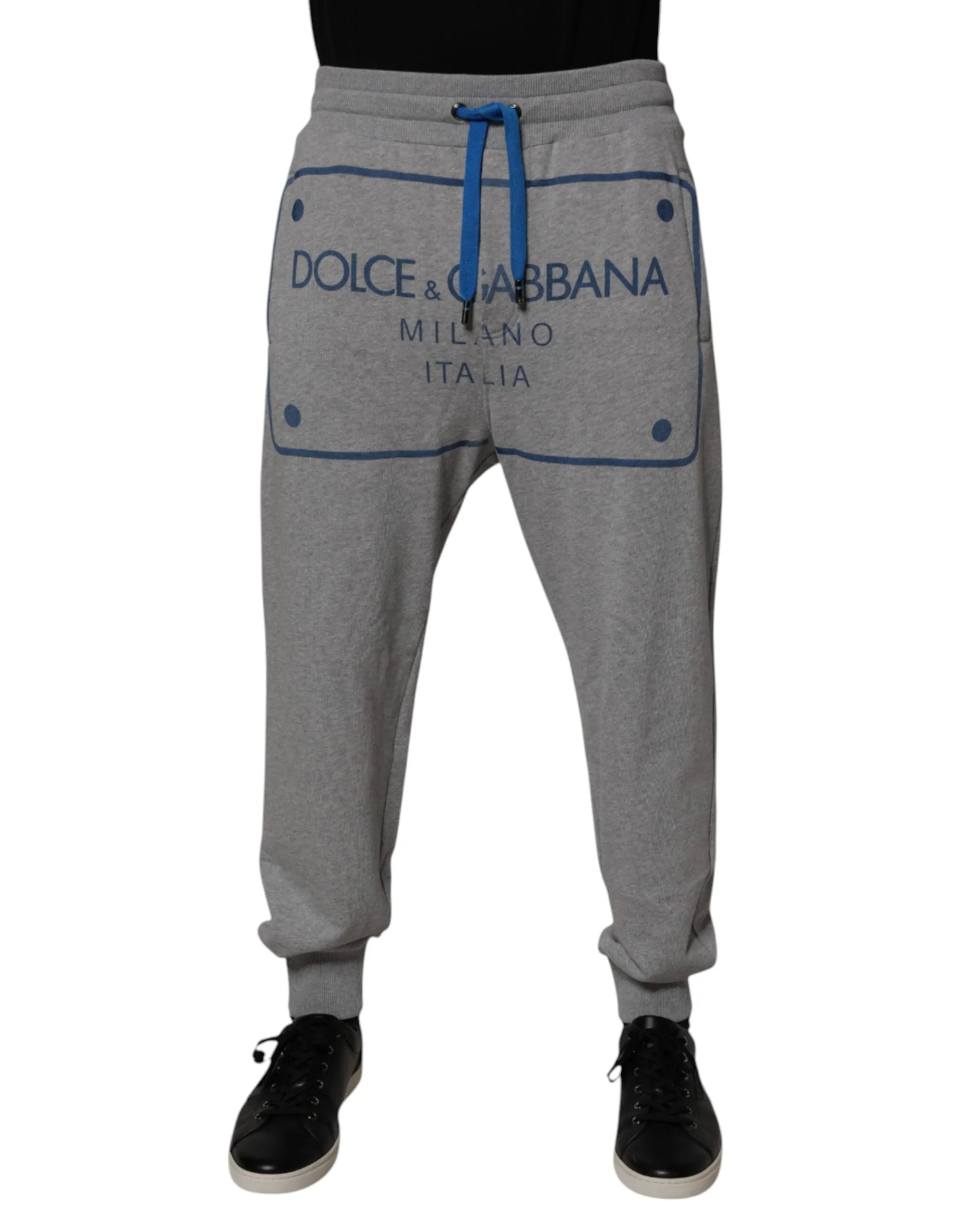 Pantalon de jogging en coton avec logo Dolce & Gabbana pour homme (Occasion)