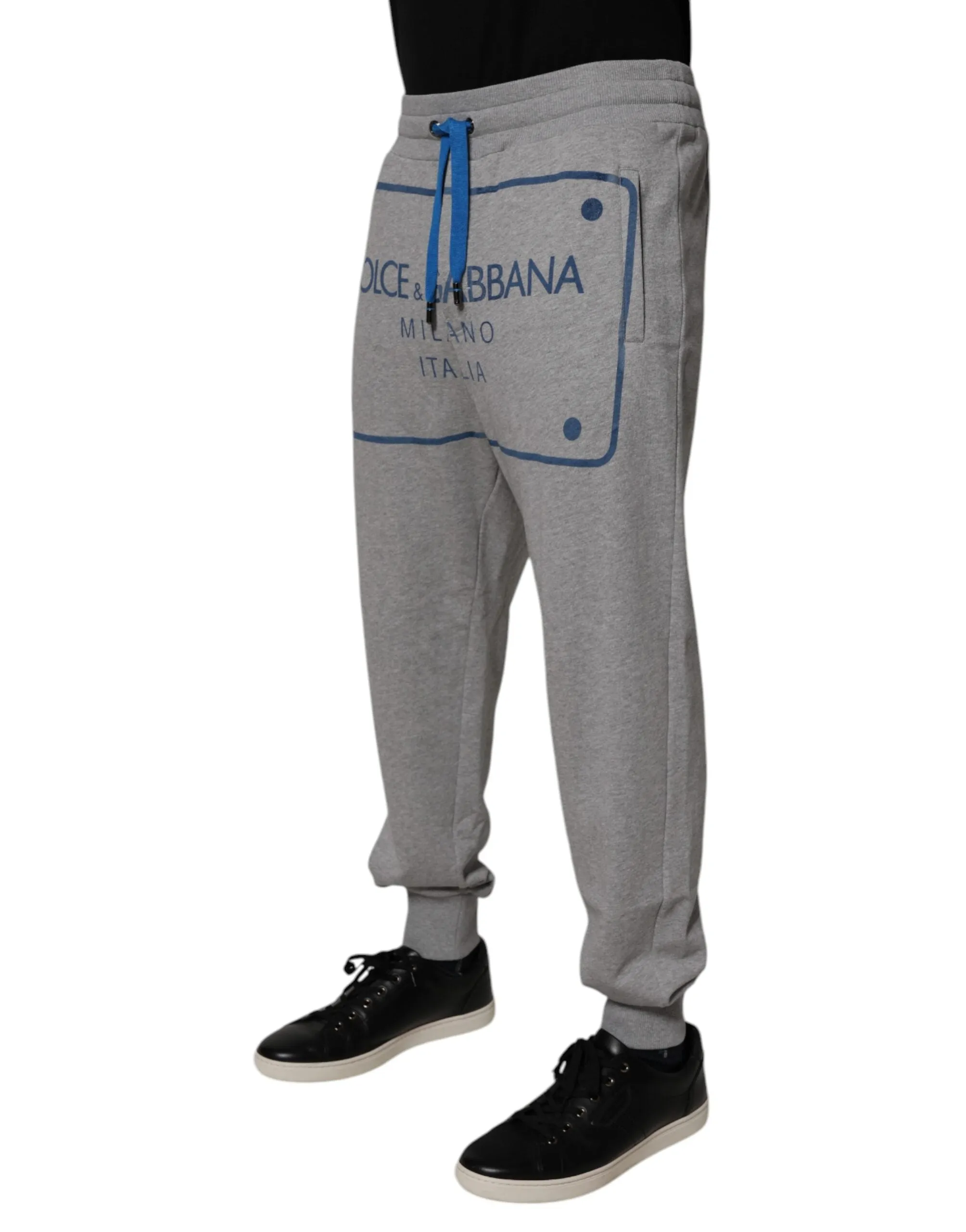 Pantalon de jogging en coton avec logo Dolce & Gabbana pour homme (Occasion)