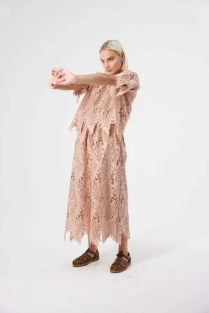 Doll bermuda in Dust lace