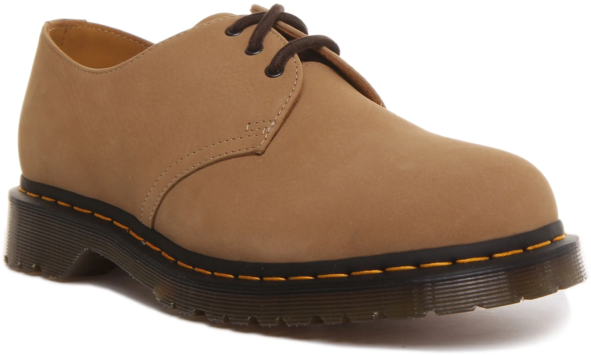 Dr Martens 1461 Broyé Sable pour Homme Chaussures Dr Martens