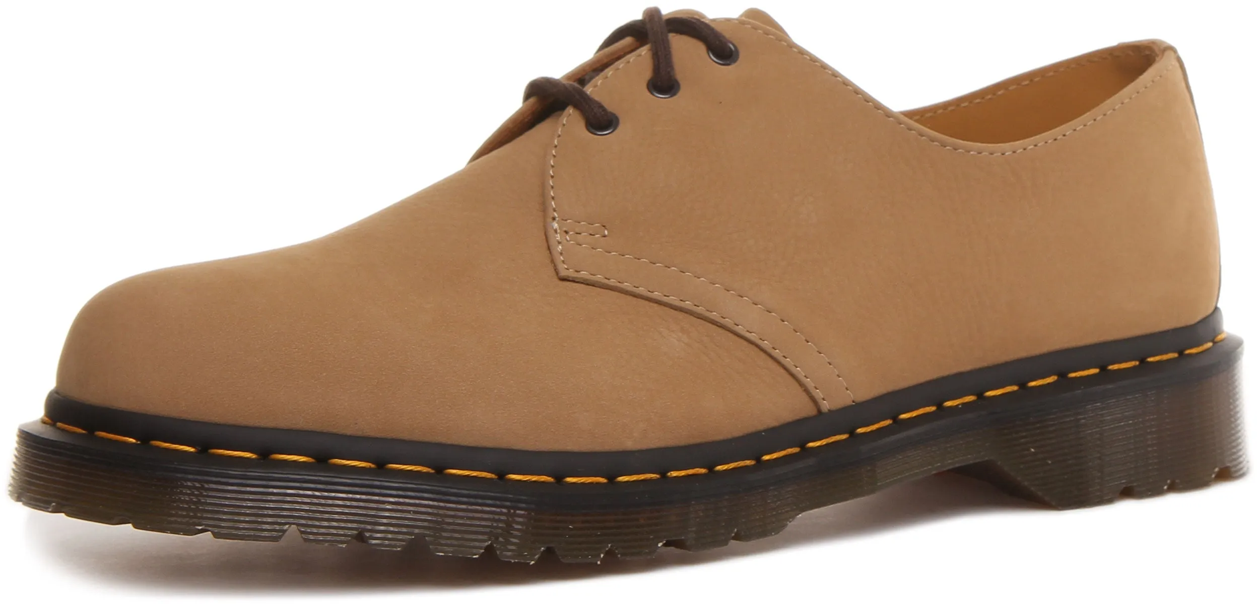 Dr Martens 1461 Broyé Sable pour Homme Chaussures Dr Martens