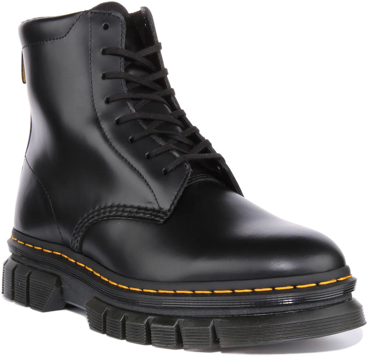Dr Martens Rikard 8 Œillets en Noir Pour Homme Chaussures Dr Martens