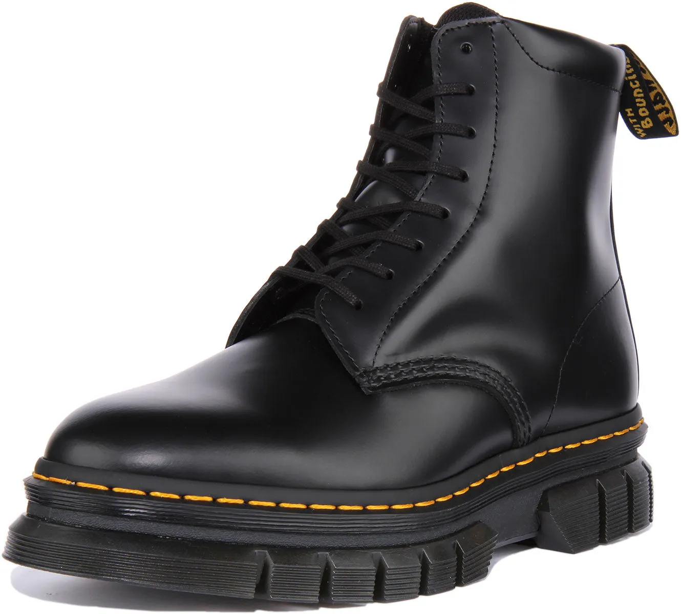 Dr Martens Rikard 8 Œillets en Noir Pour Homme Chaussures Dr Martens