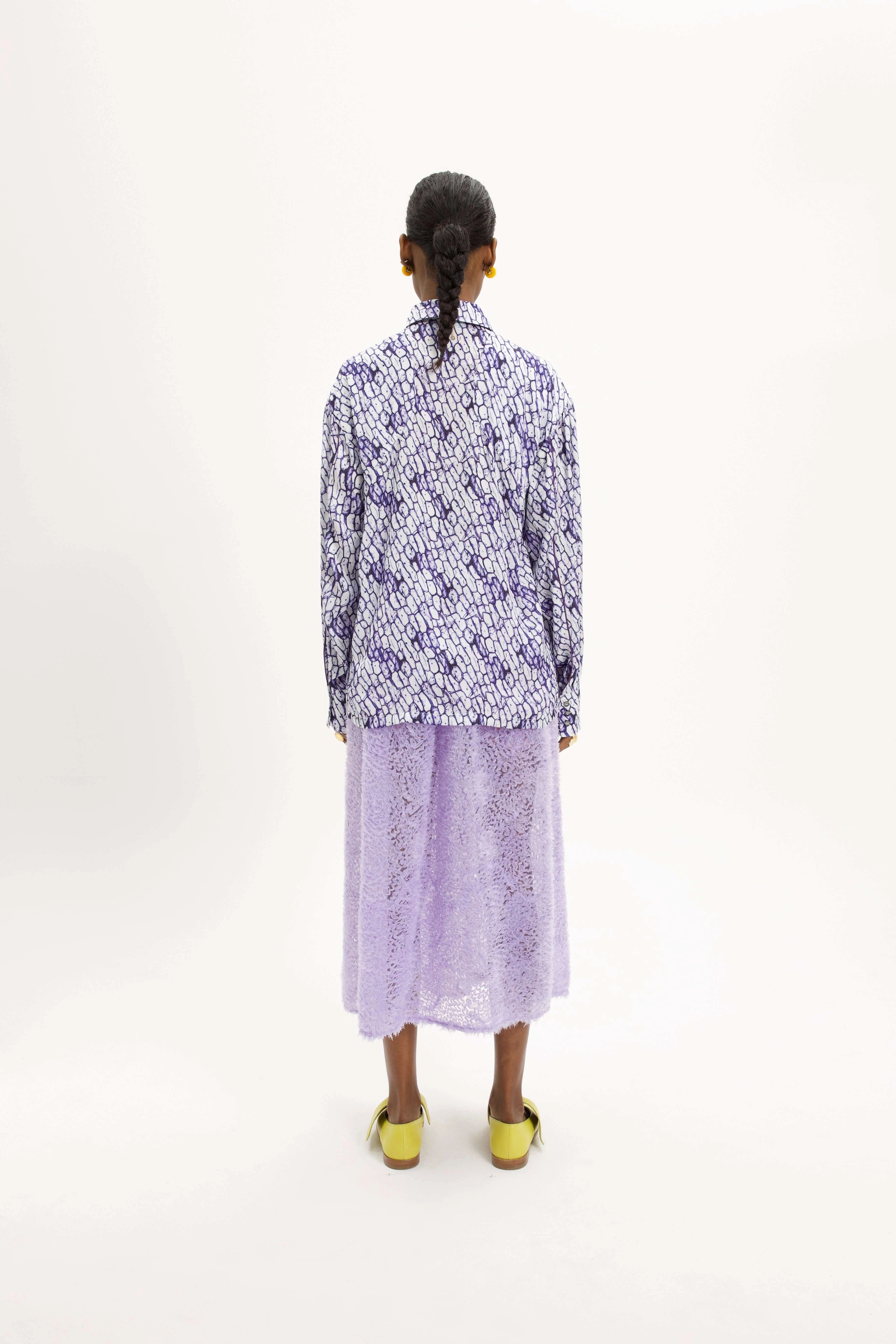 Elwood Shirt in Inked Cells Print