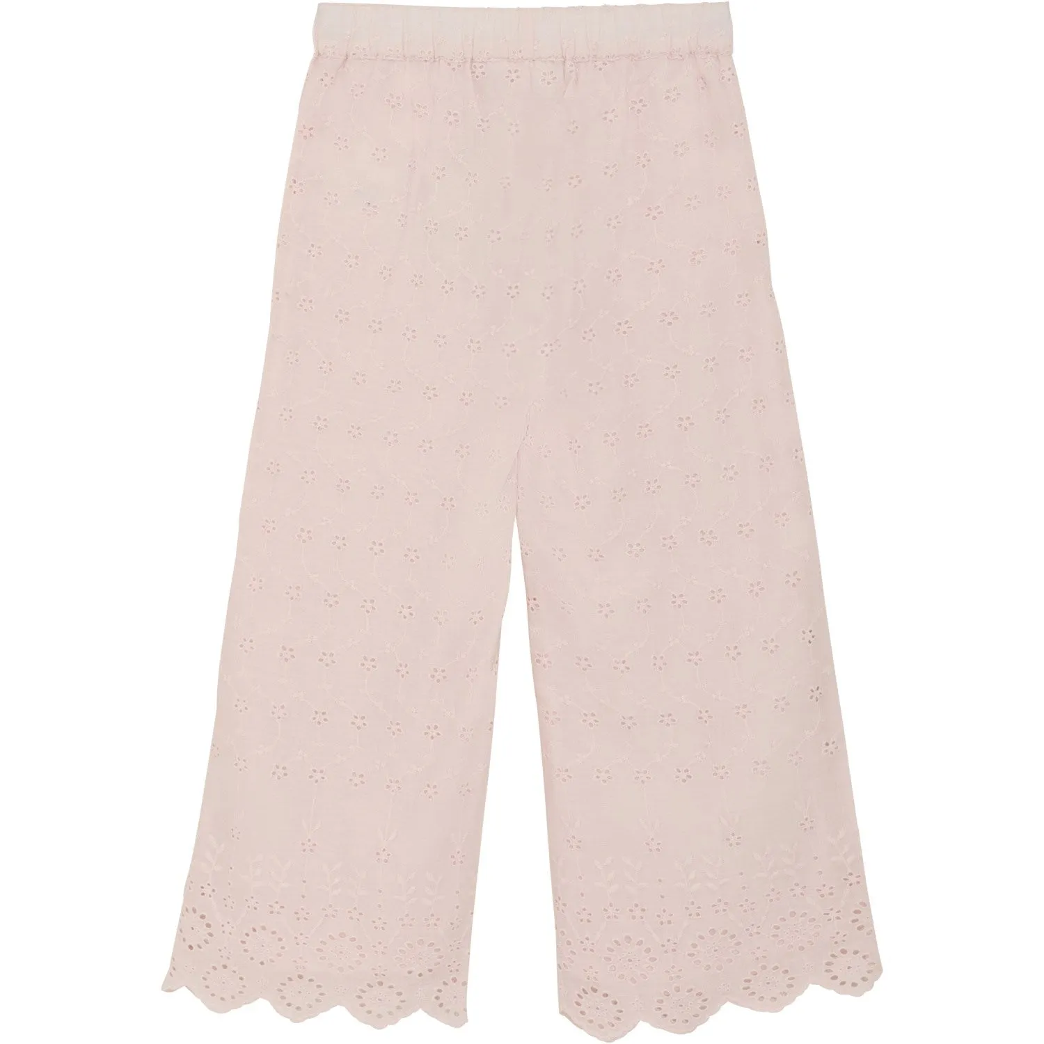 En Fant Pantalon Rose Voilé Coupe Cheville En Fant