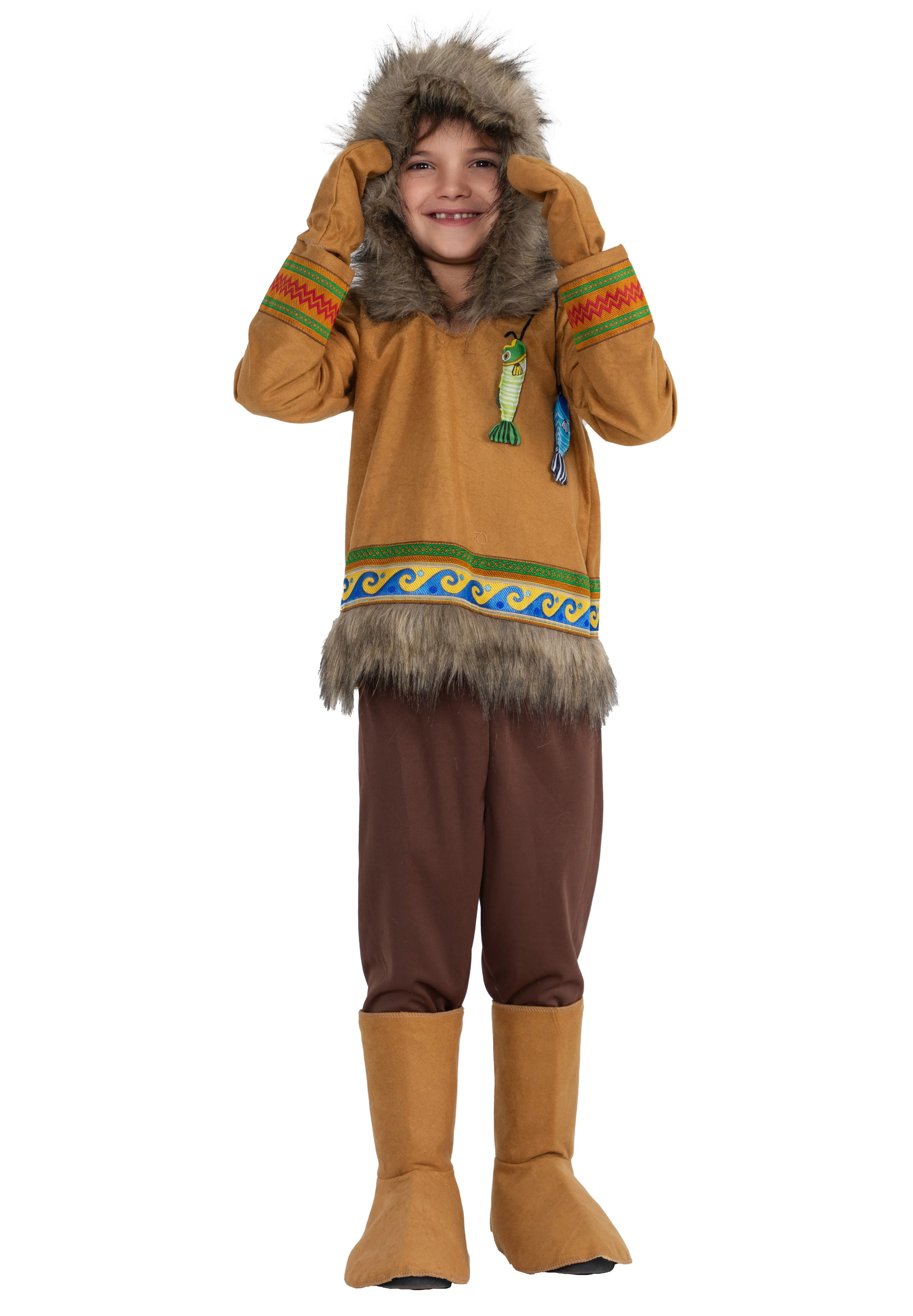 Costume Eskimo - Enfants Babykids_Déguisement-Amérique