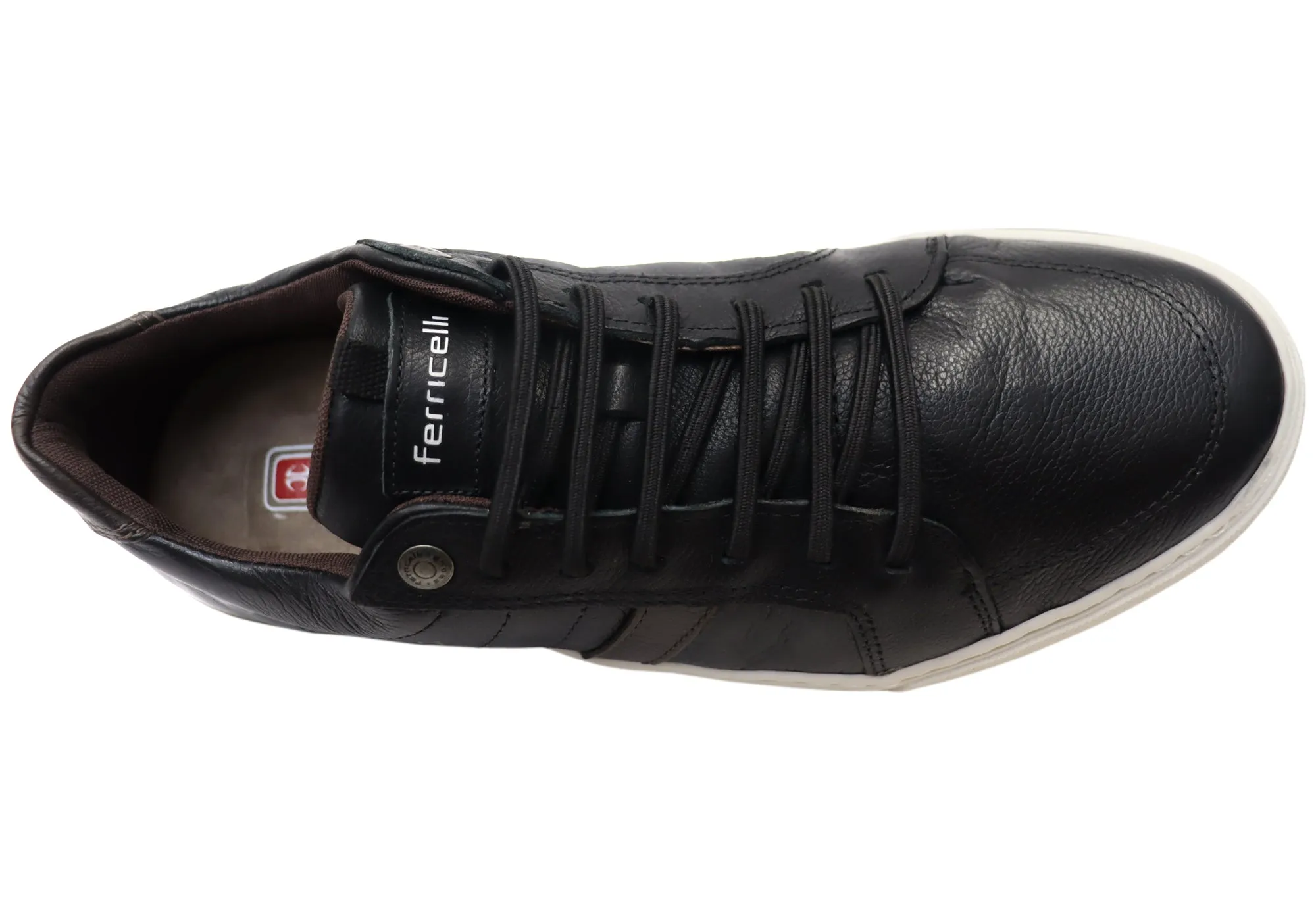 Ferricelli Ben Mens Chaussures Décontractées Brésiliennes en Cuir Confortables à Enfiler Ferricelli