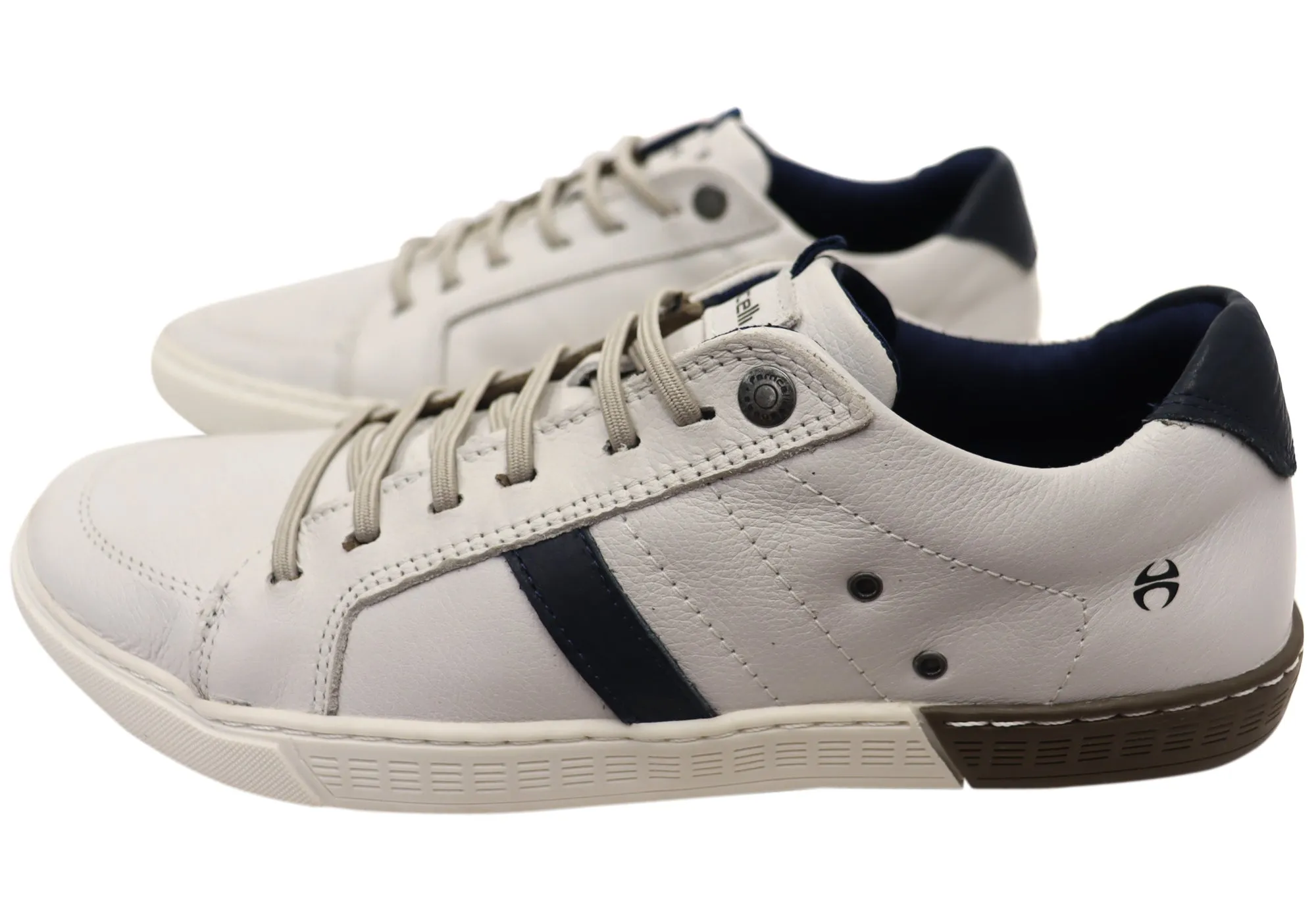 Ferricelli Ben Mens Chaussures Décontractées Brésiliennes en Cuir Confortables à Enfiler Ferricelli