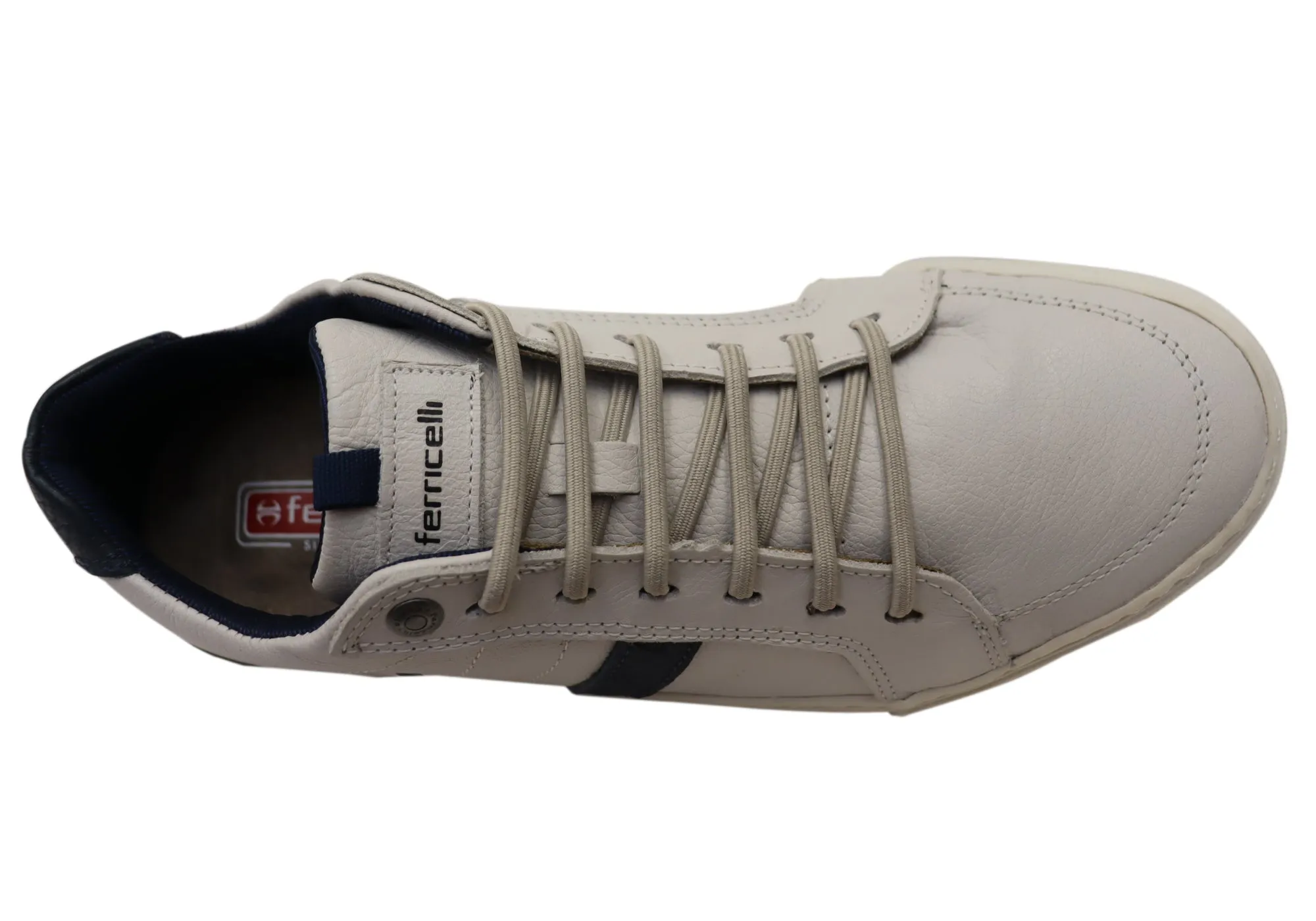 Ferricelli Ben Mens Chaussures Décontractées Brésiliennes en Cuir Confortables à Enfiler Ferricelli