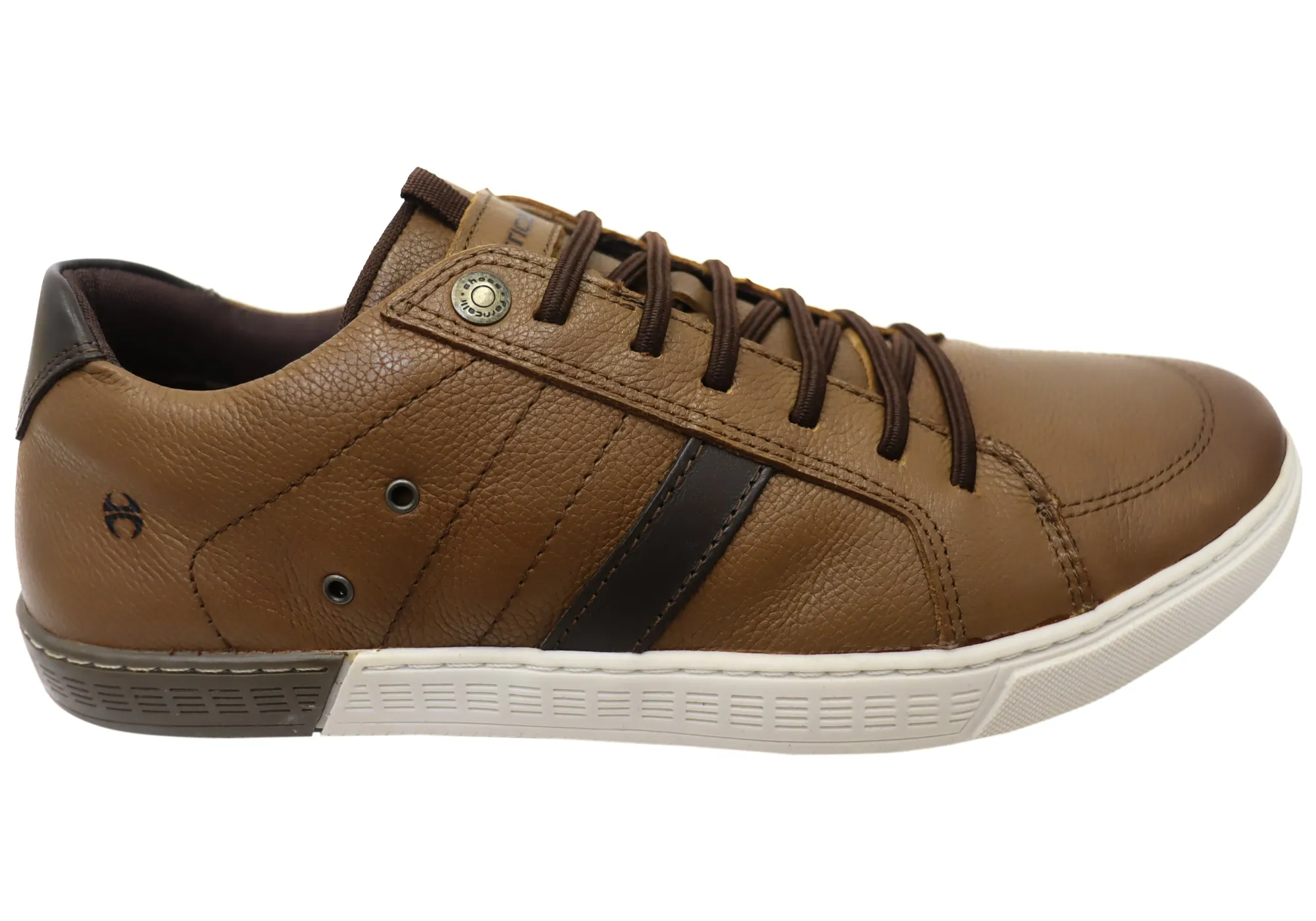 Ferricelli Ben Mens Chaussures Décontractées Brésiliennes en Cuir Confortables à Enfiler Ferricelli