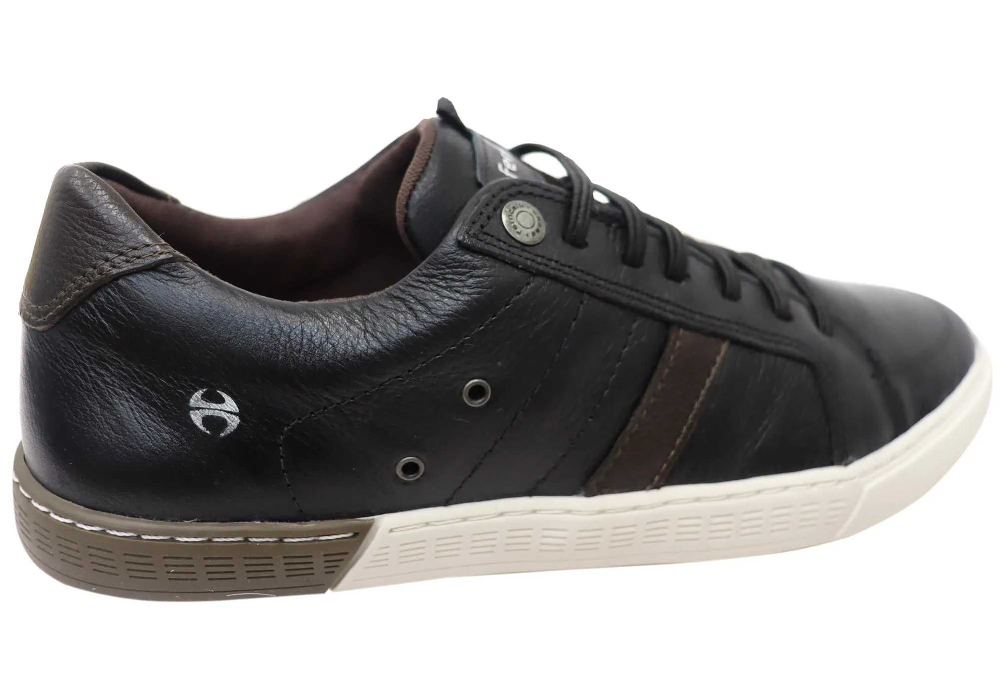 Ferricelli Ben Mens Chaussures Décontractées Brésiliennes en Cuir Confortables à Enfiler Ferricelli