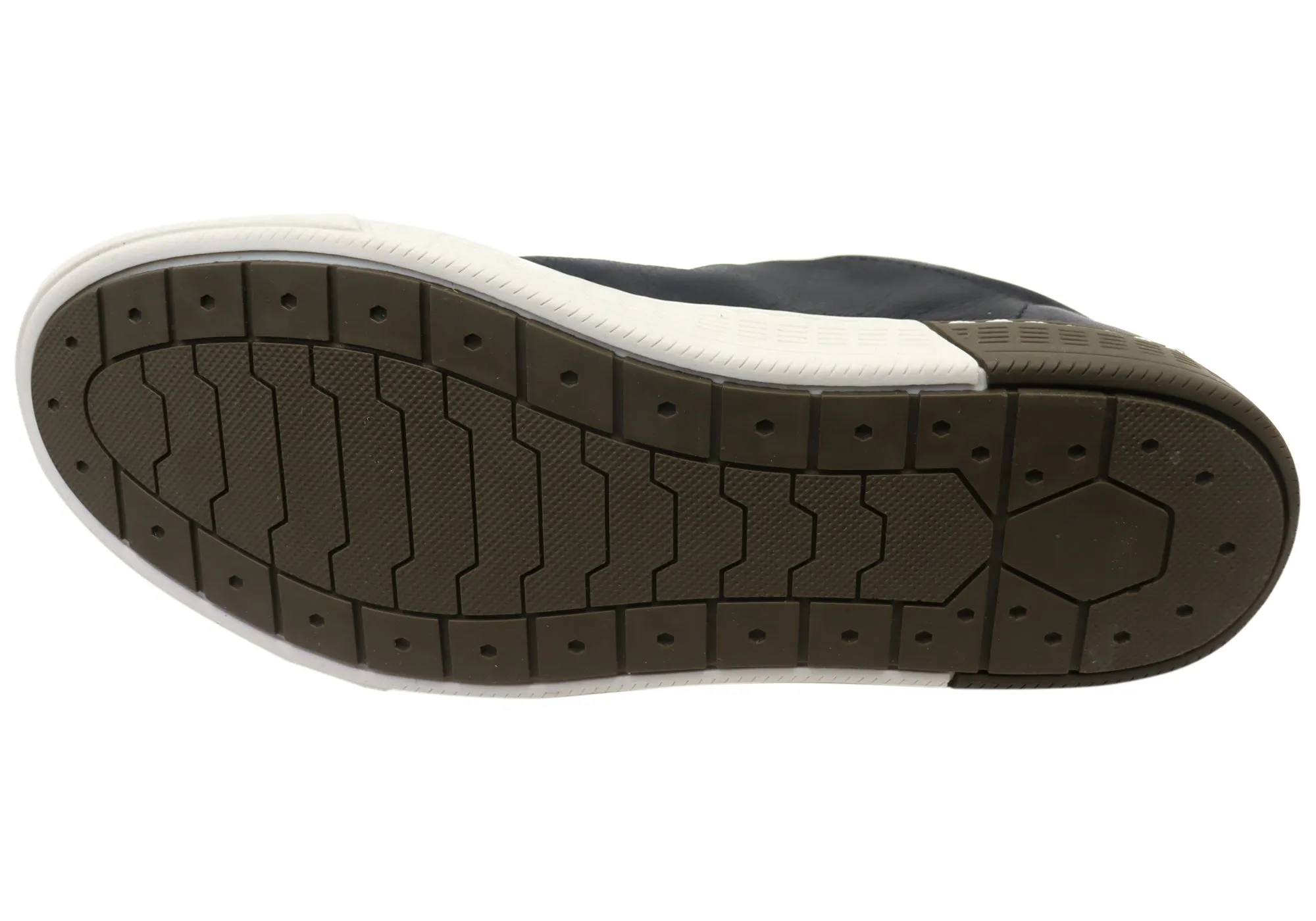 Ferricelli Ben Mens Chaussures Décontractées Brésiliennes en Cuir Confortables à Enfiler Ferricelli