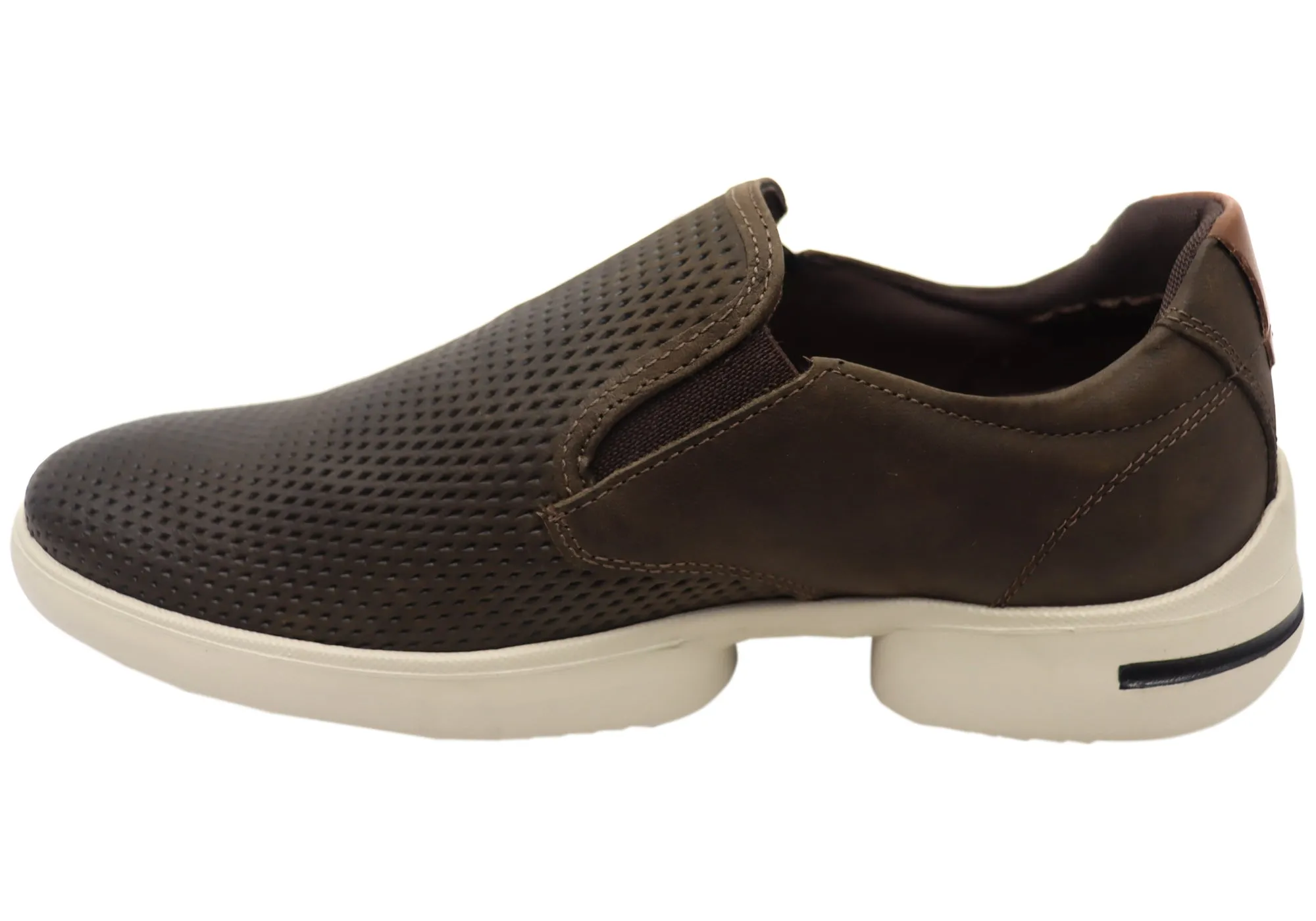 Ferricelli Perry Chaussures Décontractées en Cuir Brésilien Confortables à Enfiler pour Homme Ferricelli