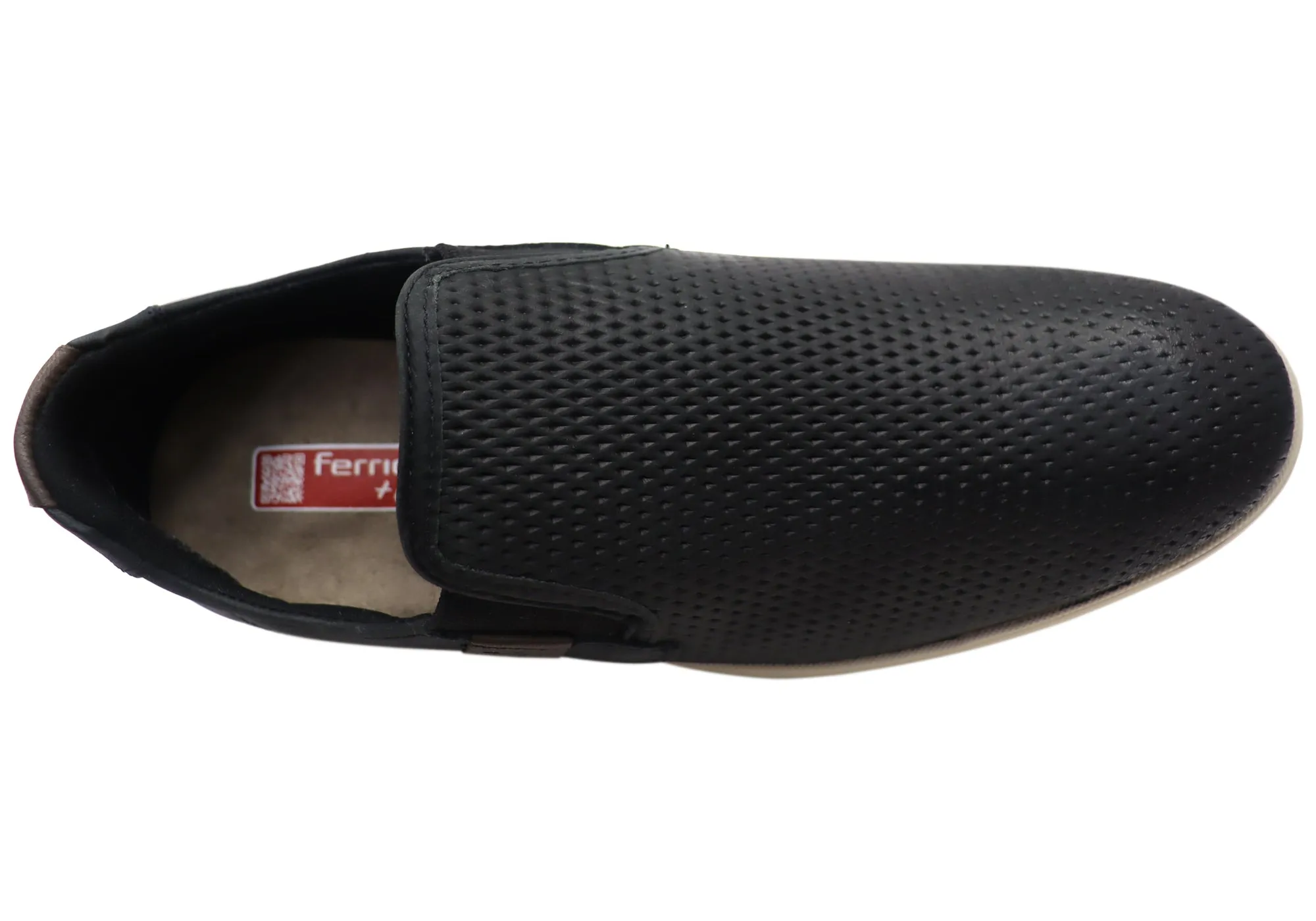 Ferricelli Perry Chaussures Décontractées en Cuir Brésilien Confortables à Enfiler pour Homme Ferricelli