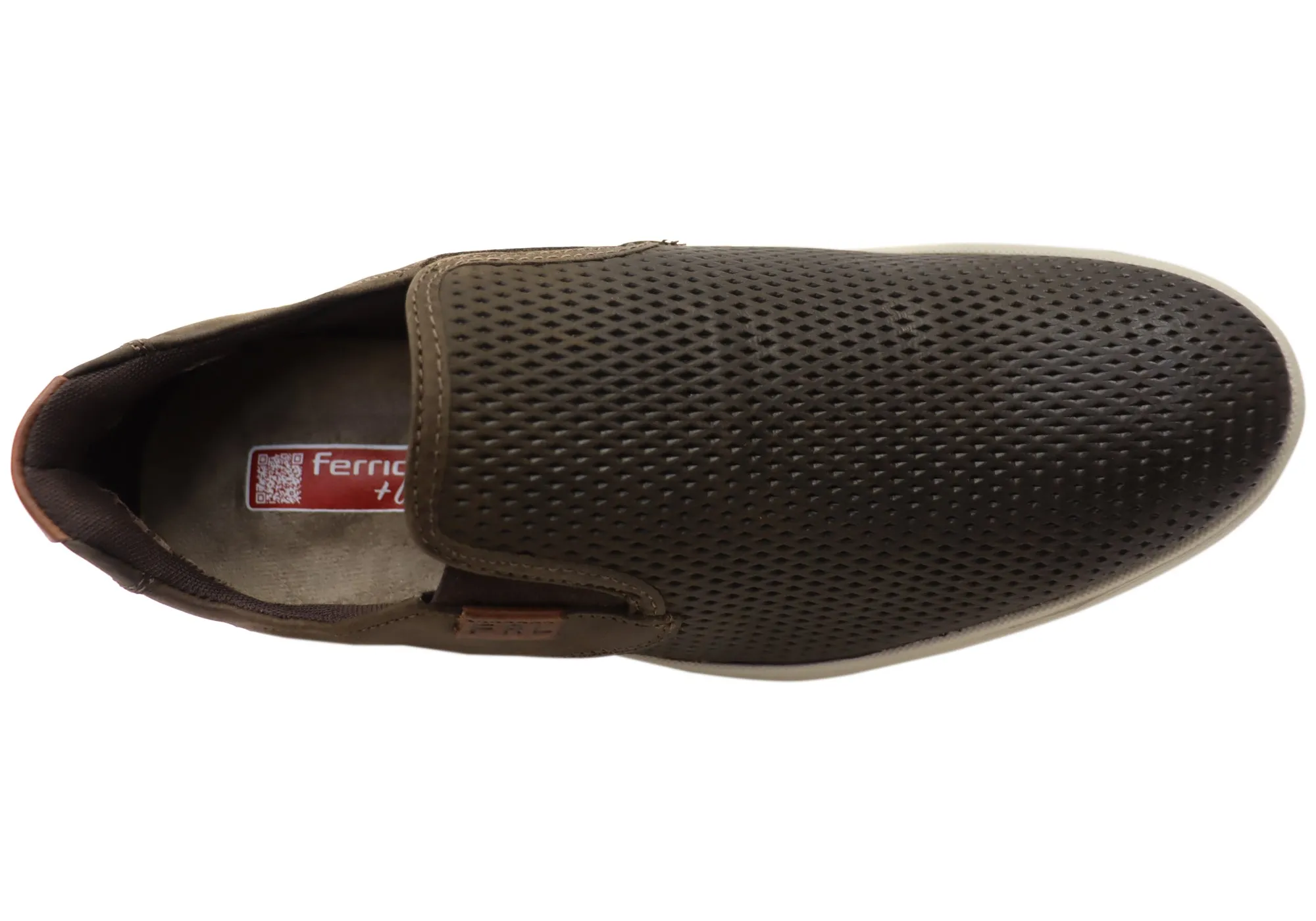 Ferricelli Perry Chaussures Décontractées en Cuir Brésilien Confortables à Enfiler pour Homme Ferricelli
