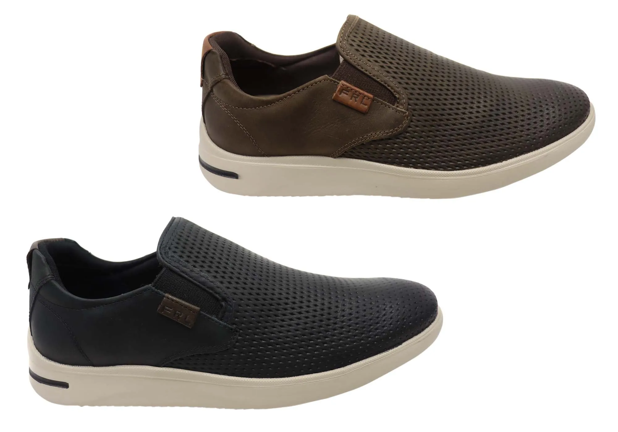 Ferricelli Perry Chaussures Décontractées en Cuir Brésilien Confortables à Enfiler pour Homme Ferricelli