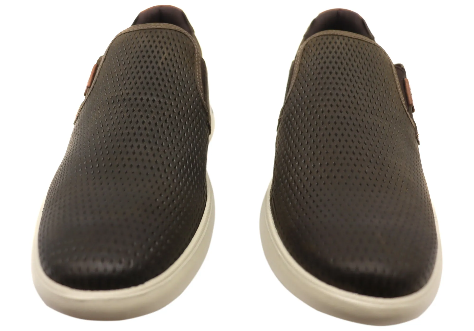 Ferricelli Perry Chaussures Décontractées en Cuir Brésilien Confortables à Enfiler pour Homme Ferricelli