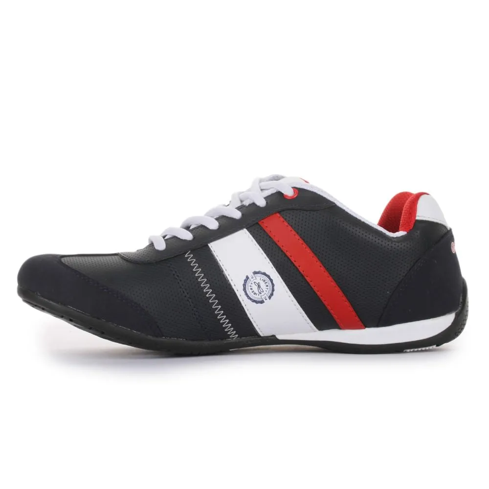 Chaussures décontractées à lacets Force 10 pour hommes - Bleu (LB09-52)