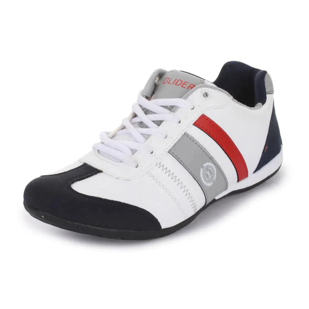 Chaussures décontractées à lacets pour hommes Force 10 blanc (LB09-52)