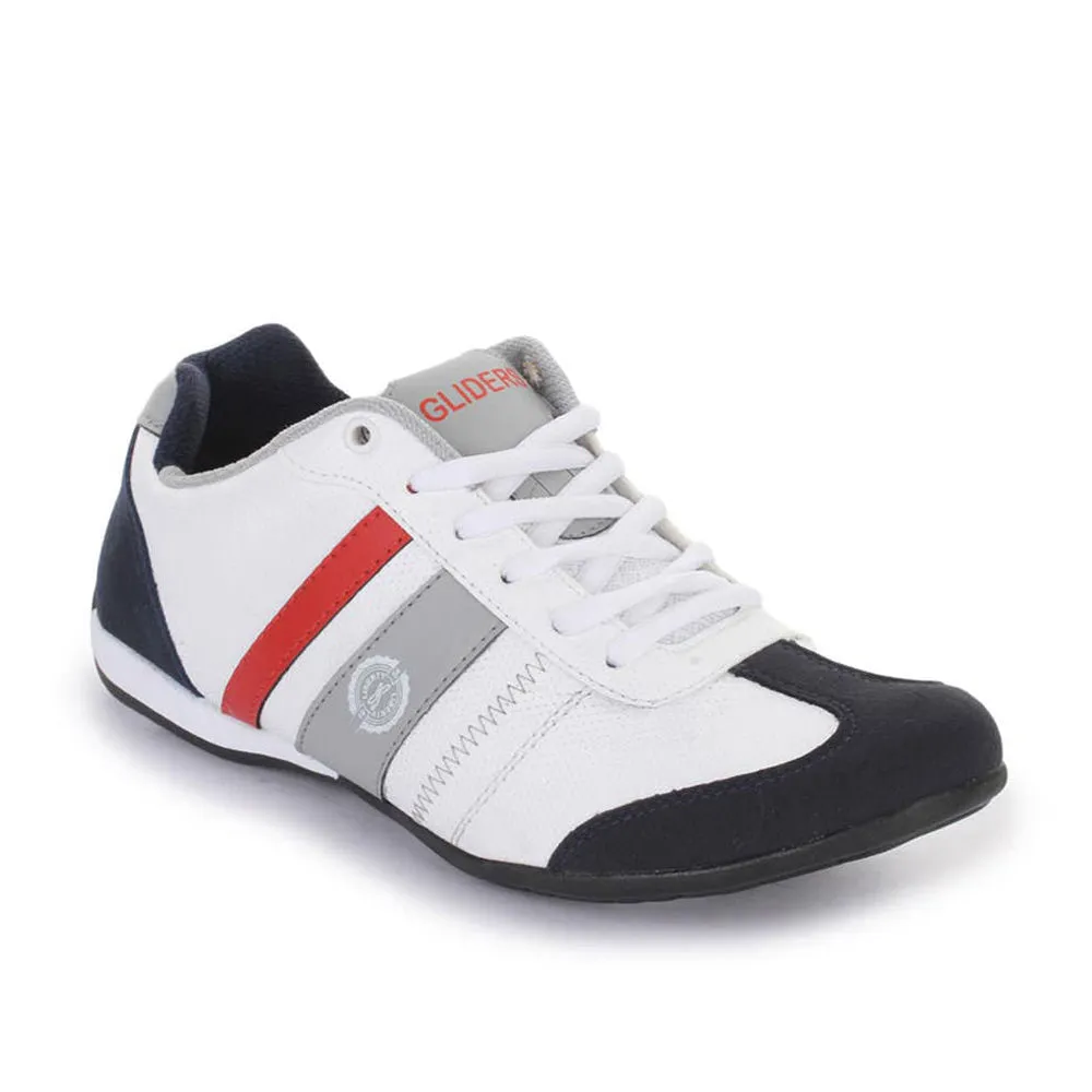 Chaussures décontractées à lacets pour hommes Force 10 blanc (LB09-52)
