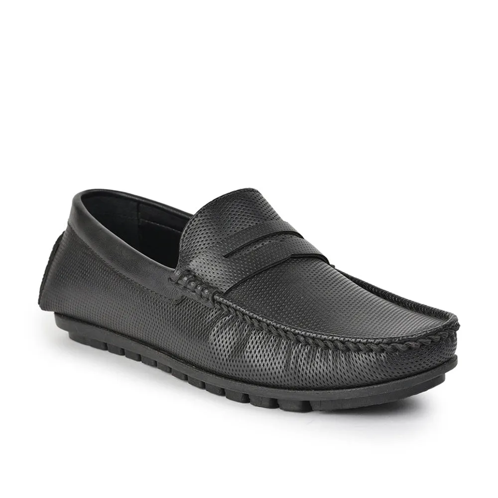 Mocassins Décontractés Fortune (NOIR) Pour Hommes AVN-05 Par Liberty
