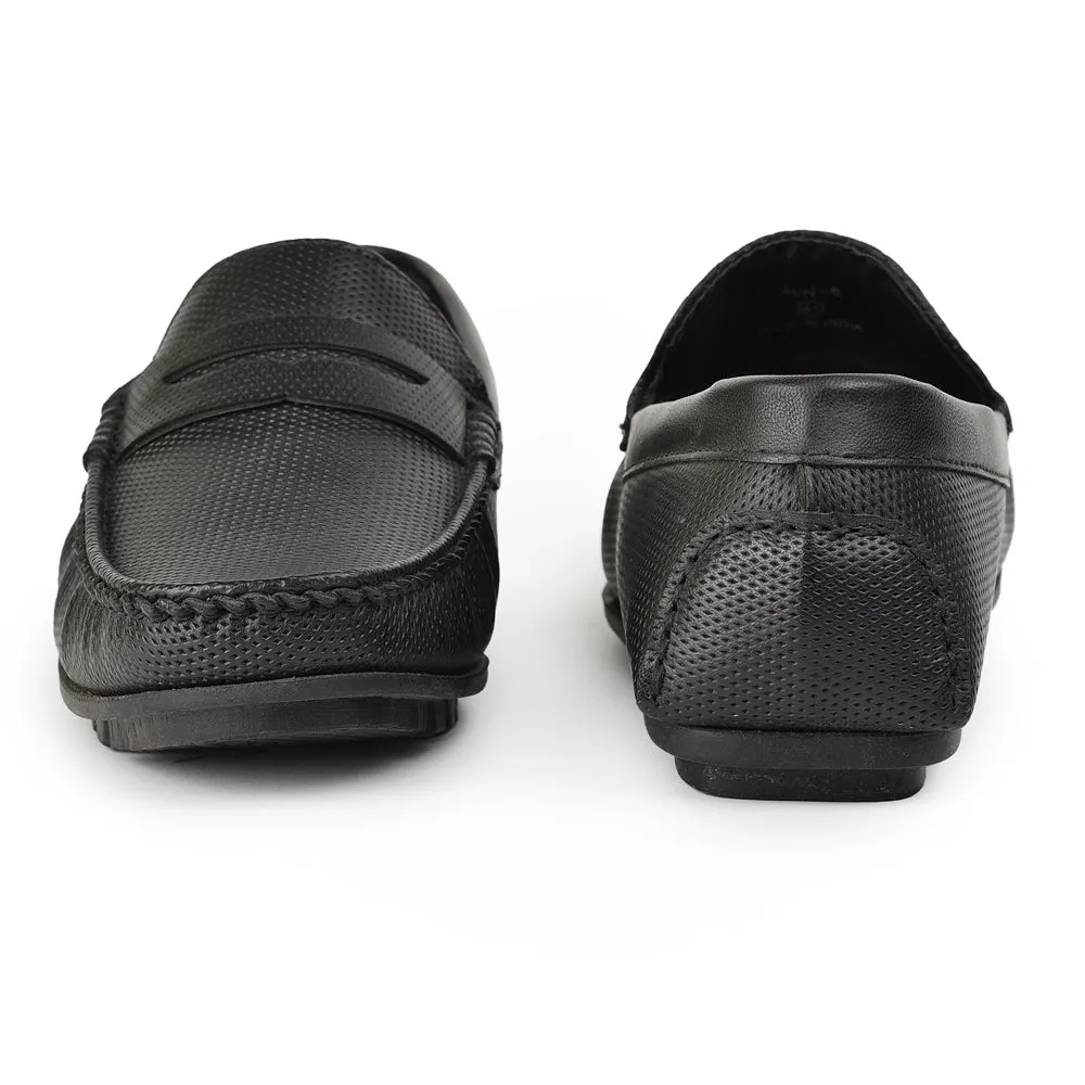 Mocassins Décontractés Fortune (NOIR) Pour Hommes AVN-05 Par Liberty