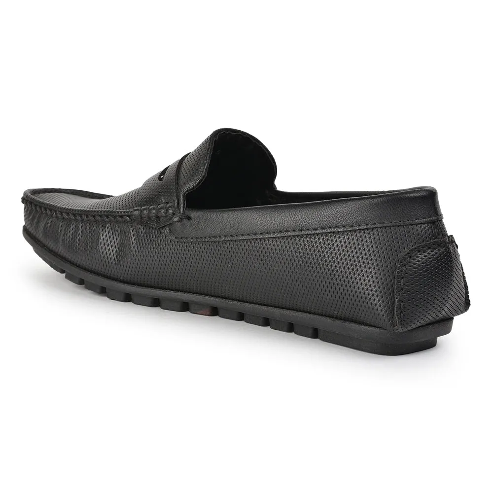 Mocassins Décontractés Fortune (NOIR) Pour Hommes AVN-05 Par Liberty