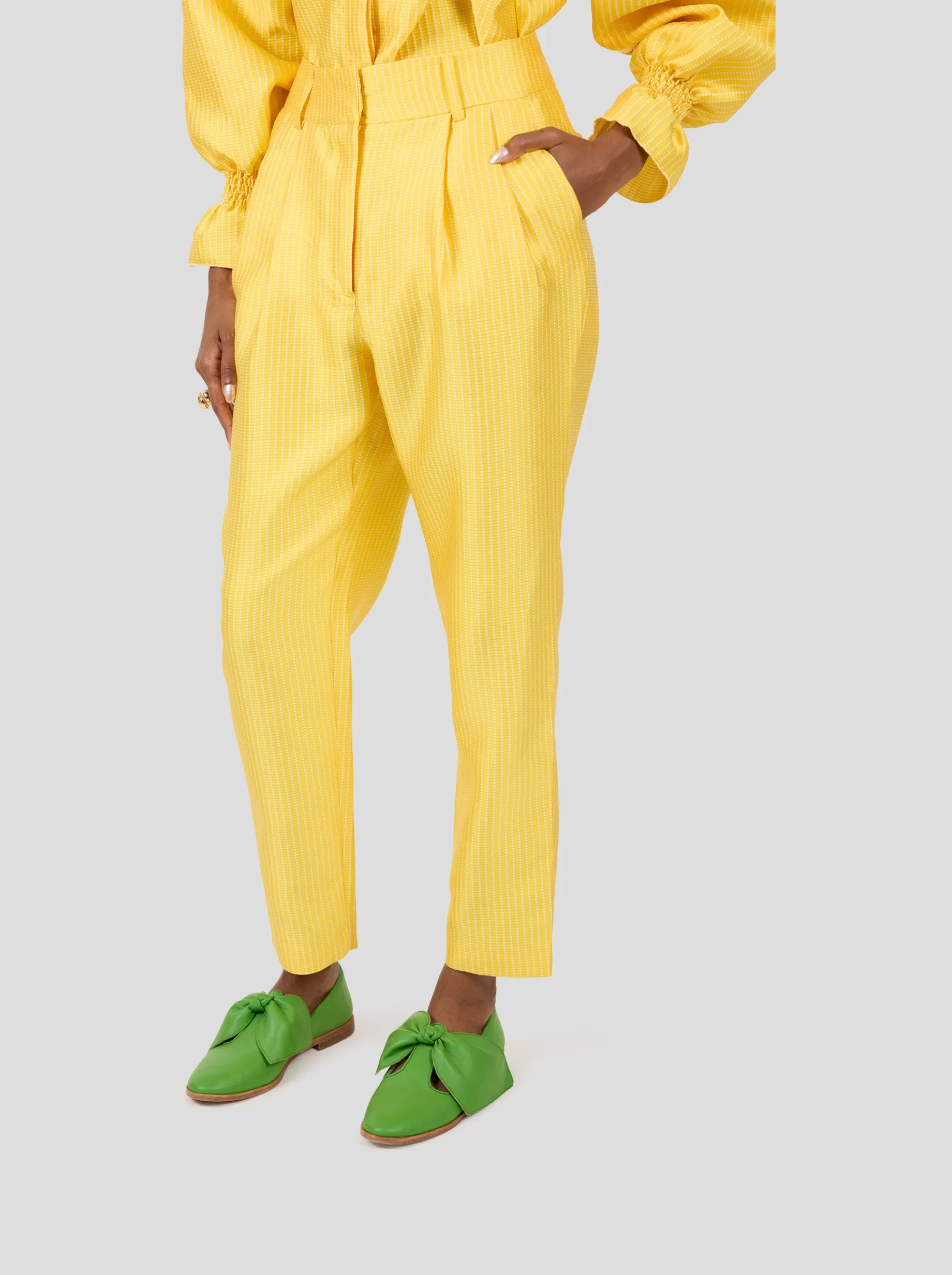 Pantalon Gabriel en Tournesol